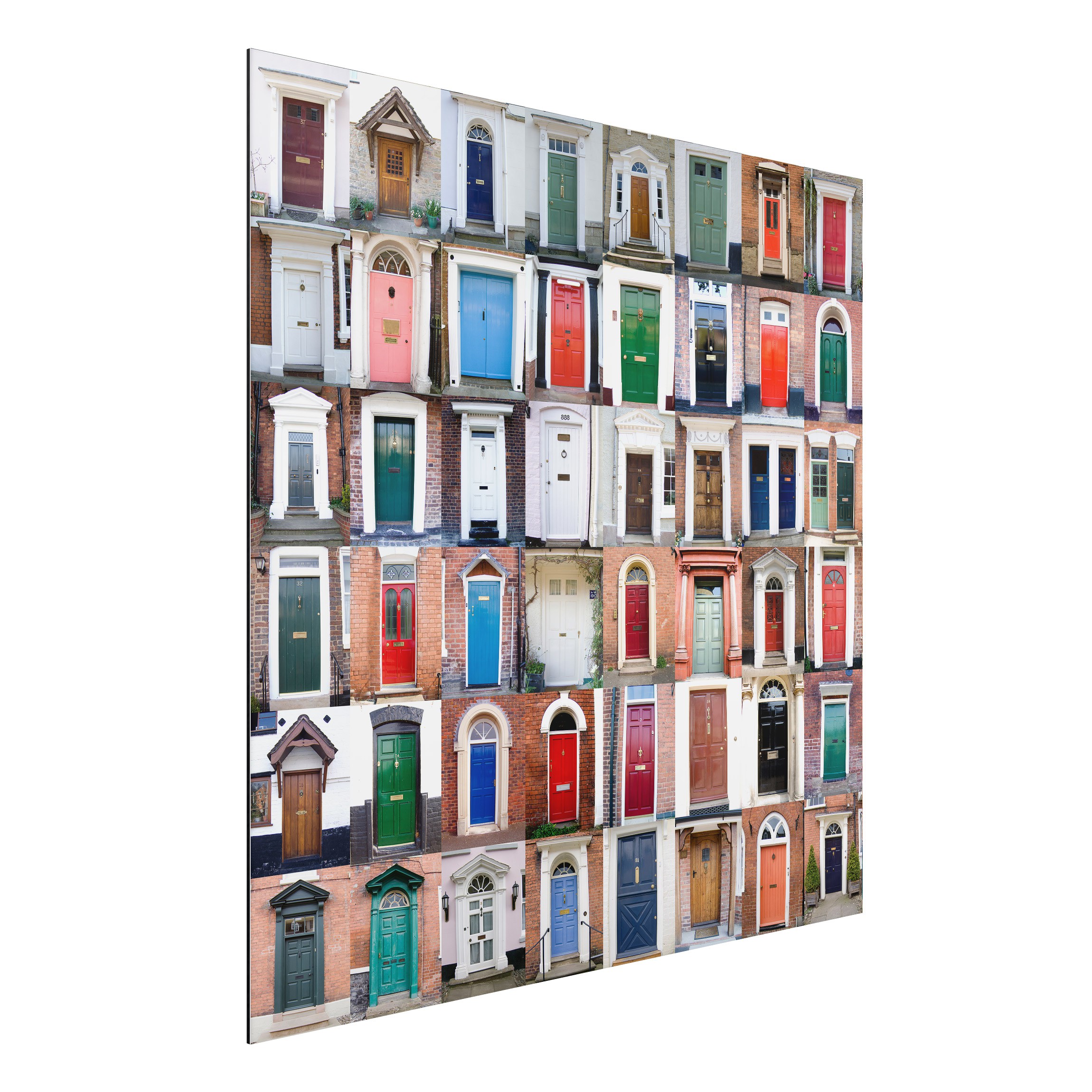 Alu-Dibond Outdoor Bild 100 Türen