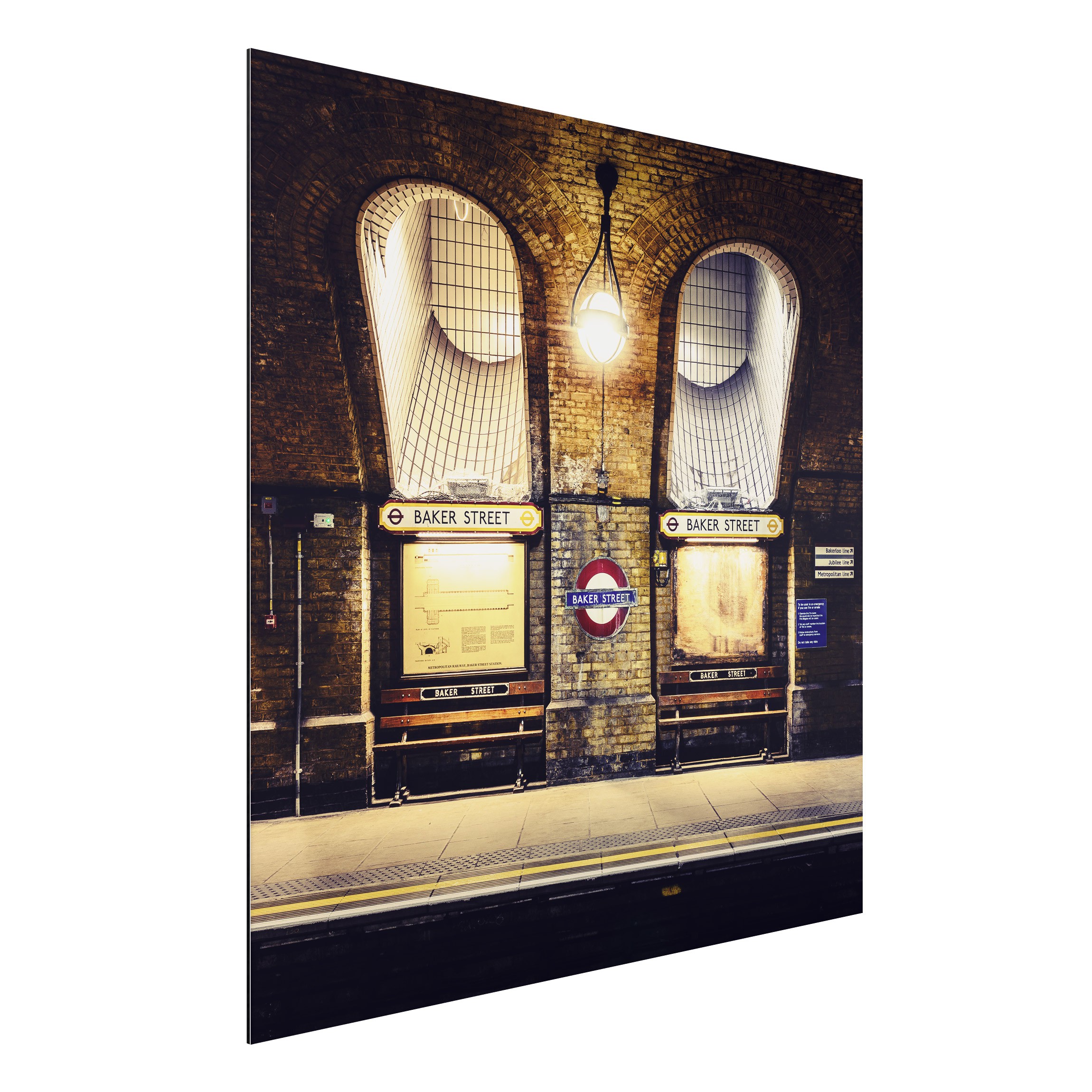 Alu-Dibond Outdoor Bild Baker Street