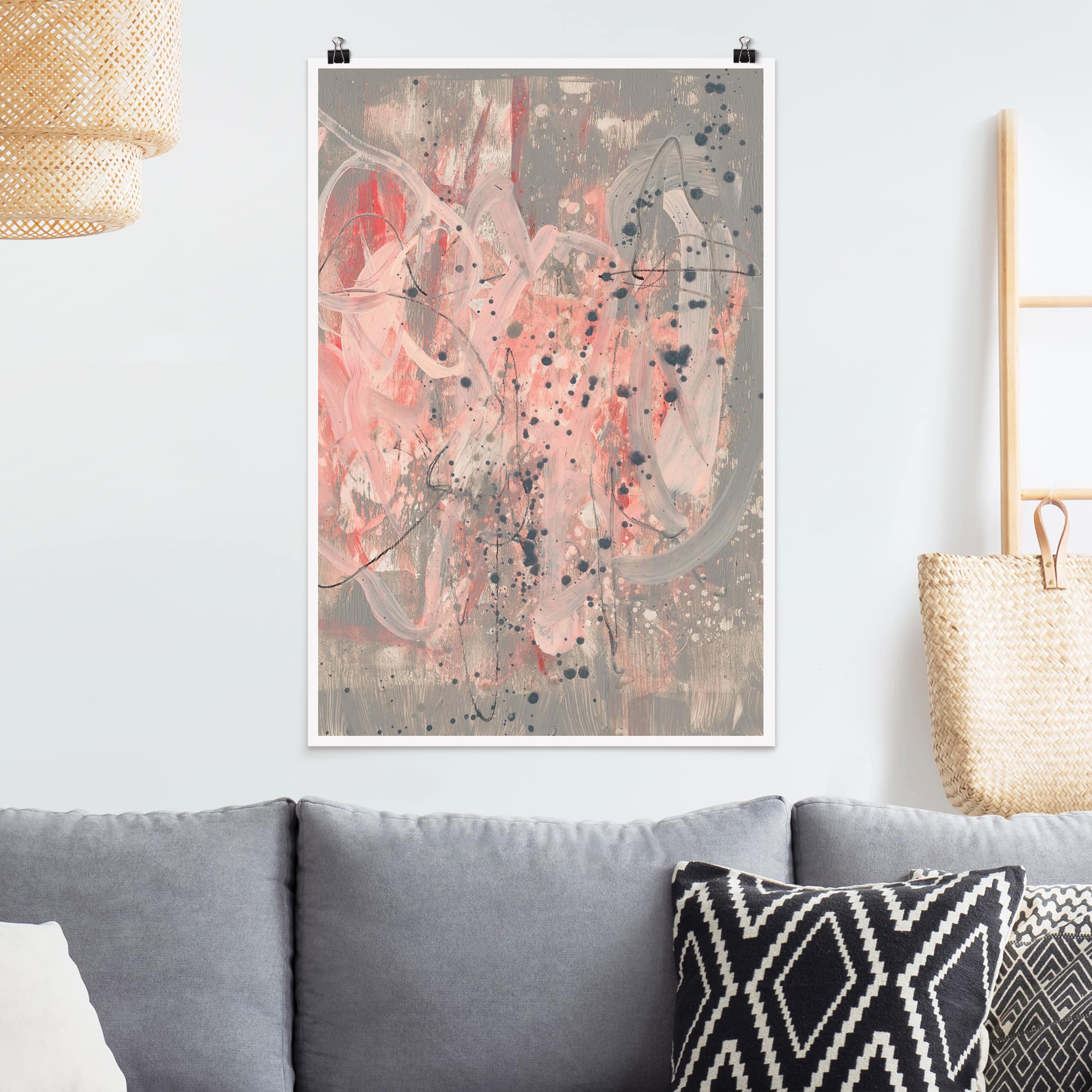 Poster - Hochformat Erröten II