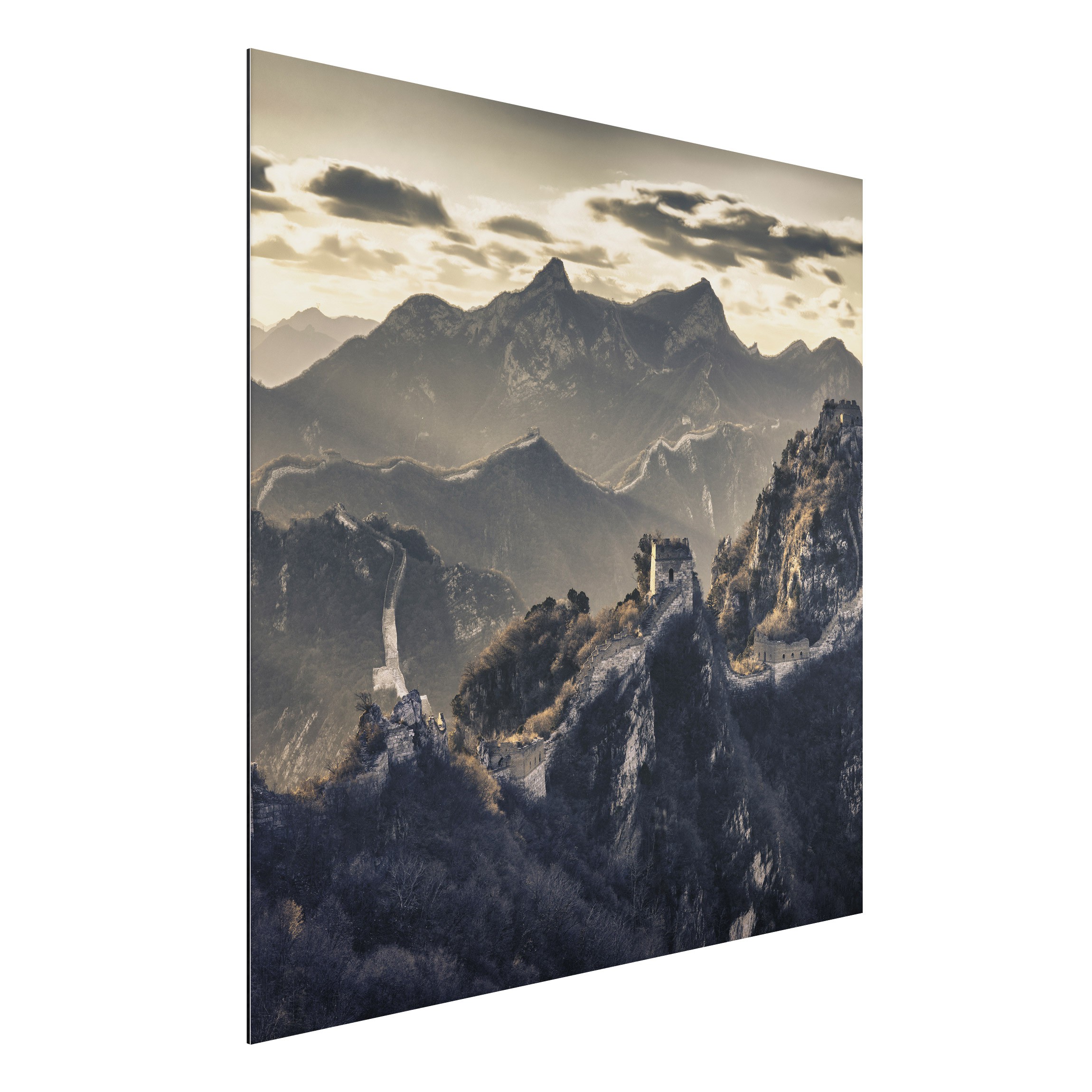 Alu-Dibond Outdoor Bild Die große chinesische Mauer
