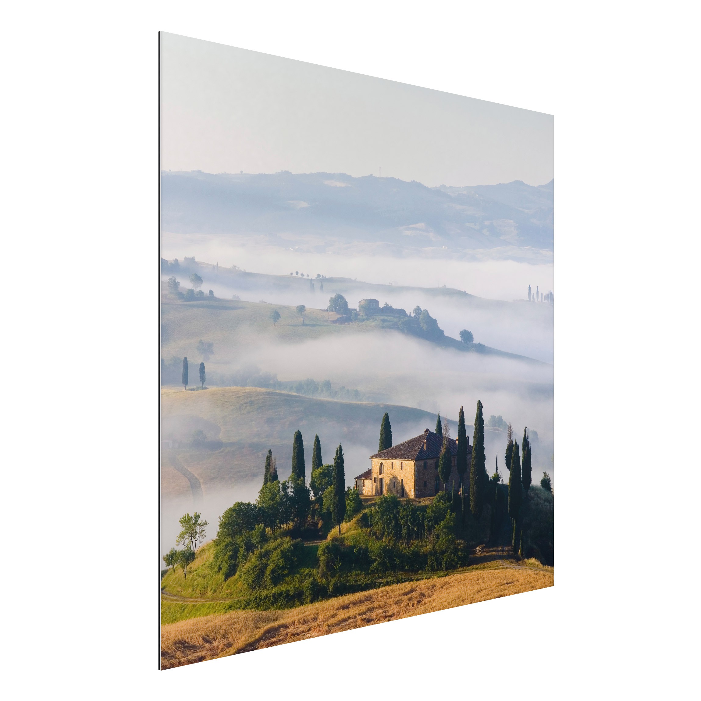 Alu-Dibond Outdoor Bild Landgut in der Toskana