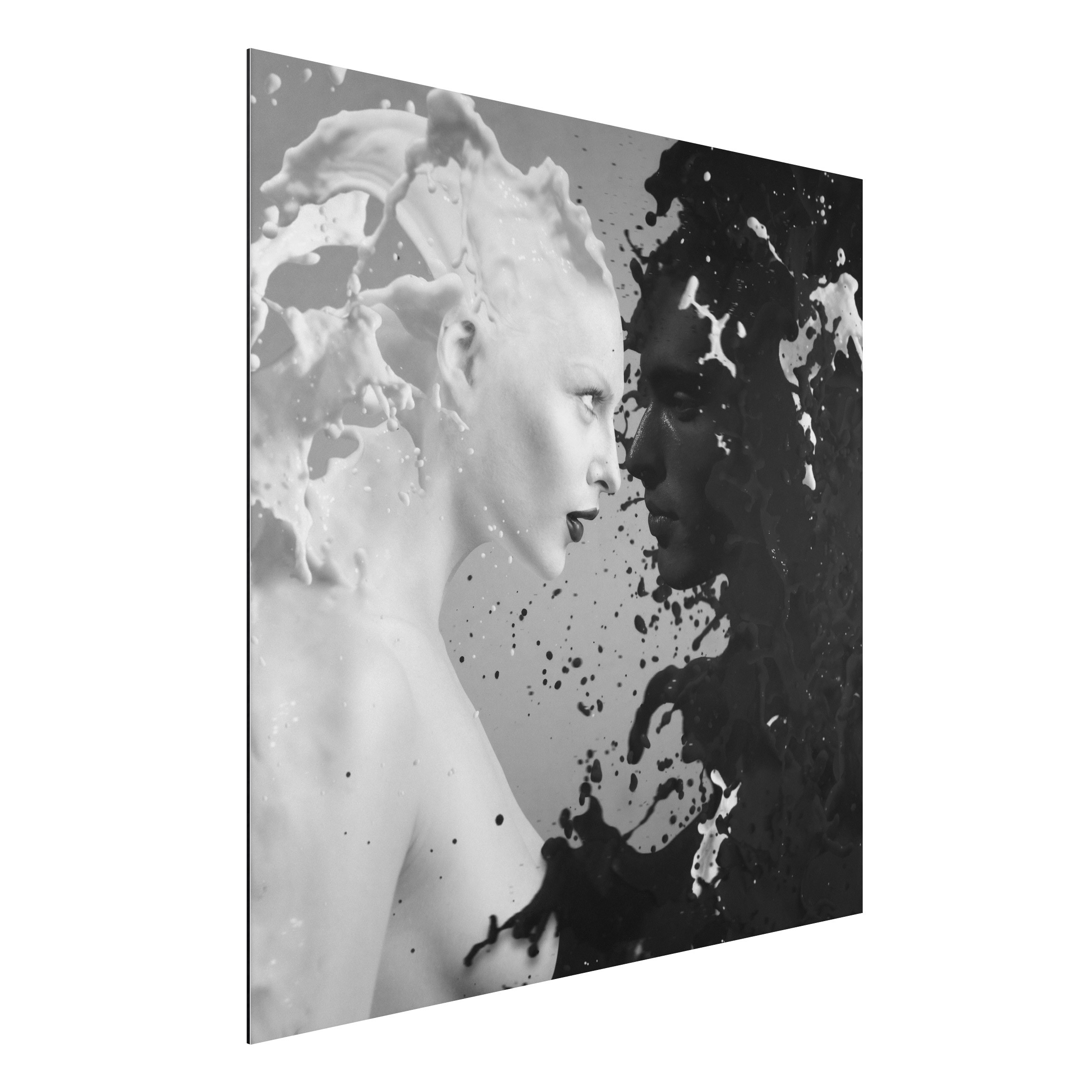 Alu-Dibond Outdoor Bild Milk & Coffee II