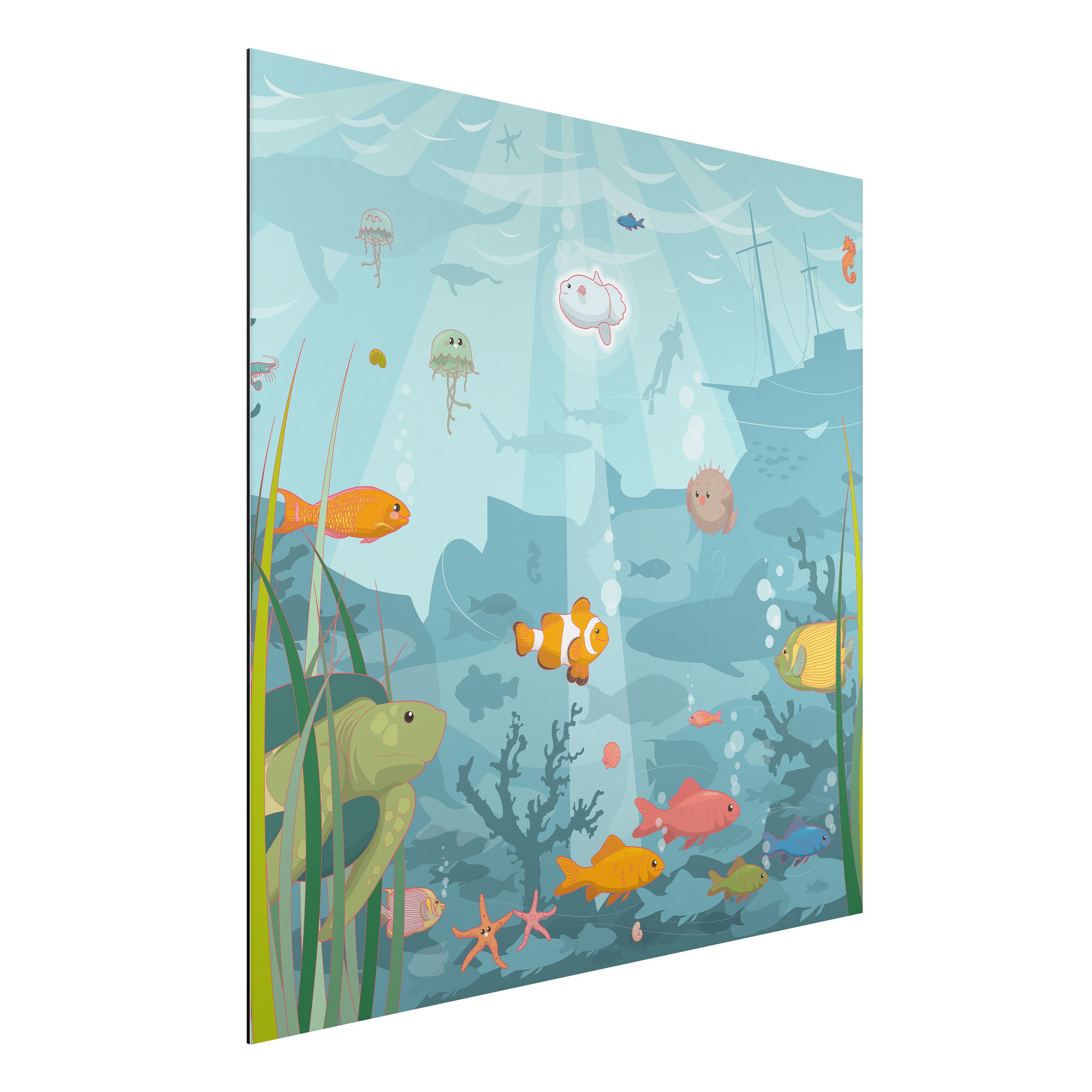 Alu-Dibond Outdoor Bild Meereslandschaft