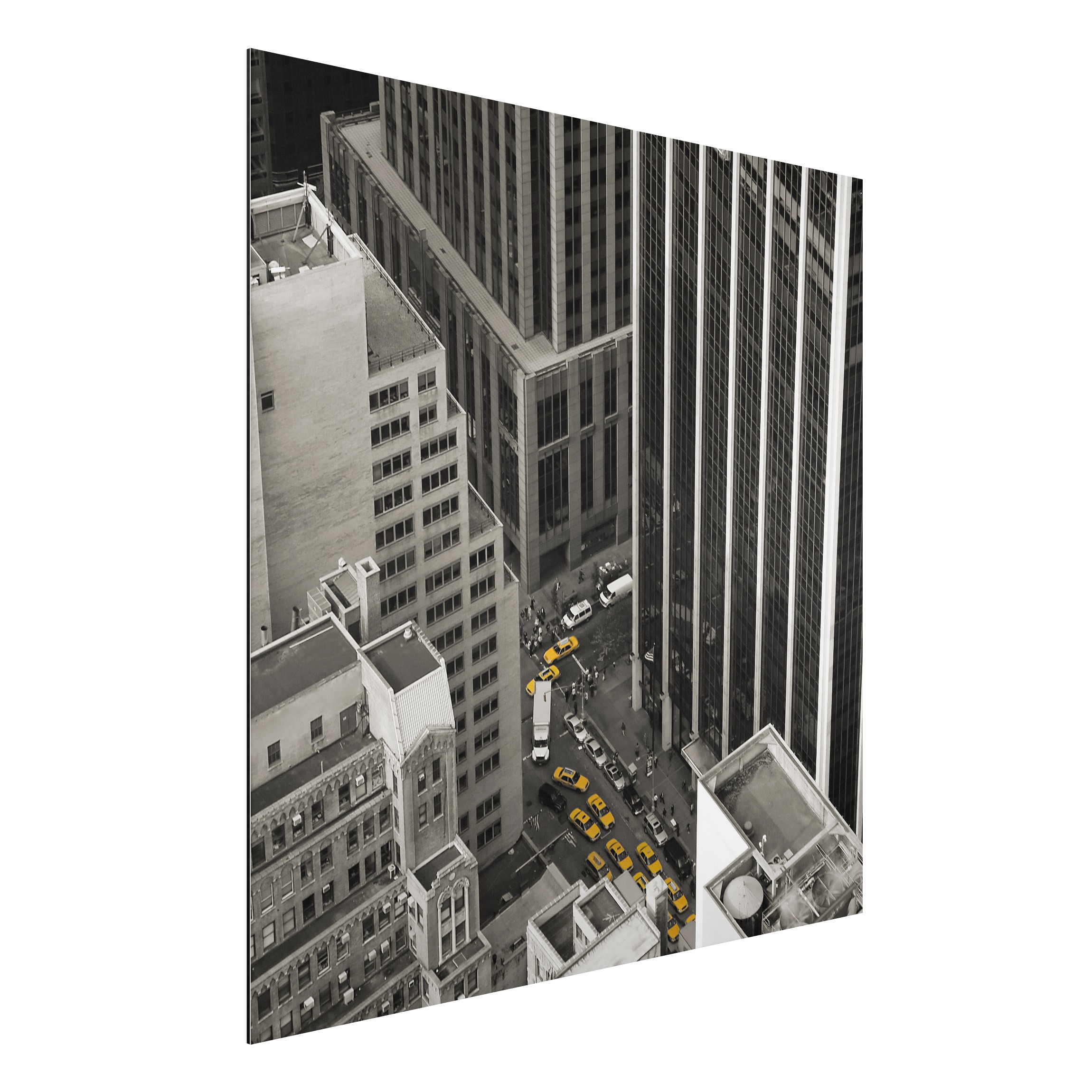 Alu-Dibond Outdoor Bild NYC 5pm