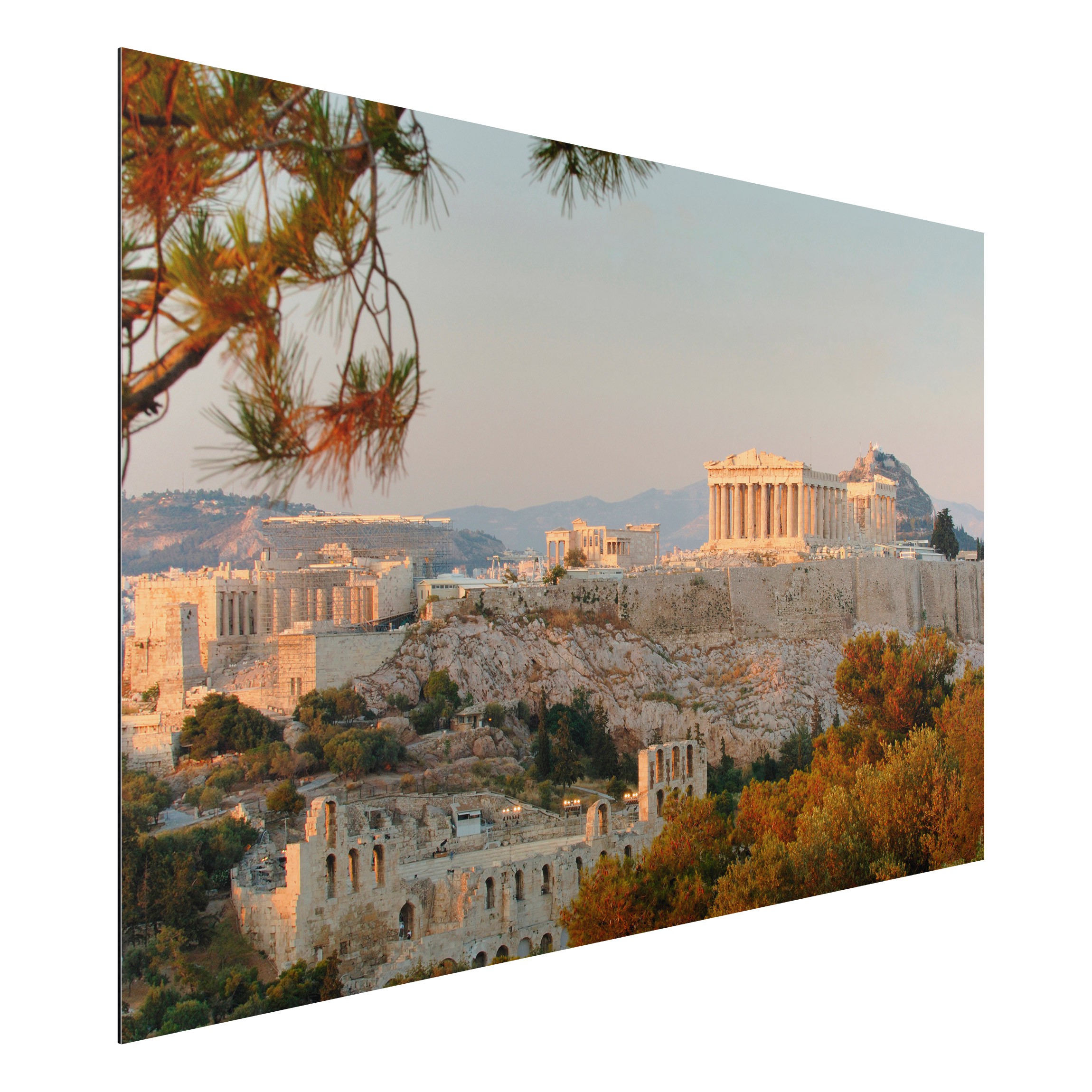Alu-Dibond Outdoor Bild Akropolis