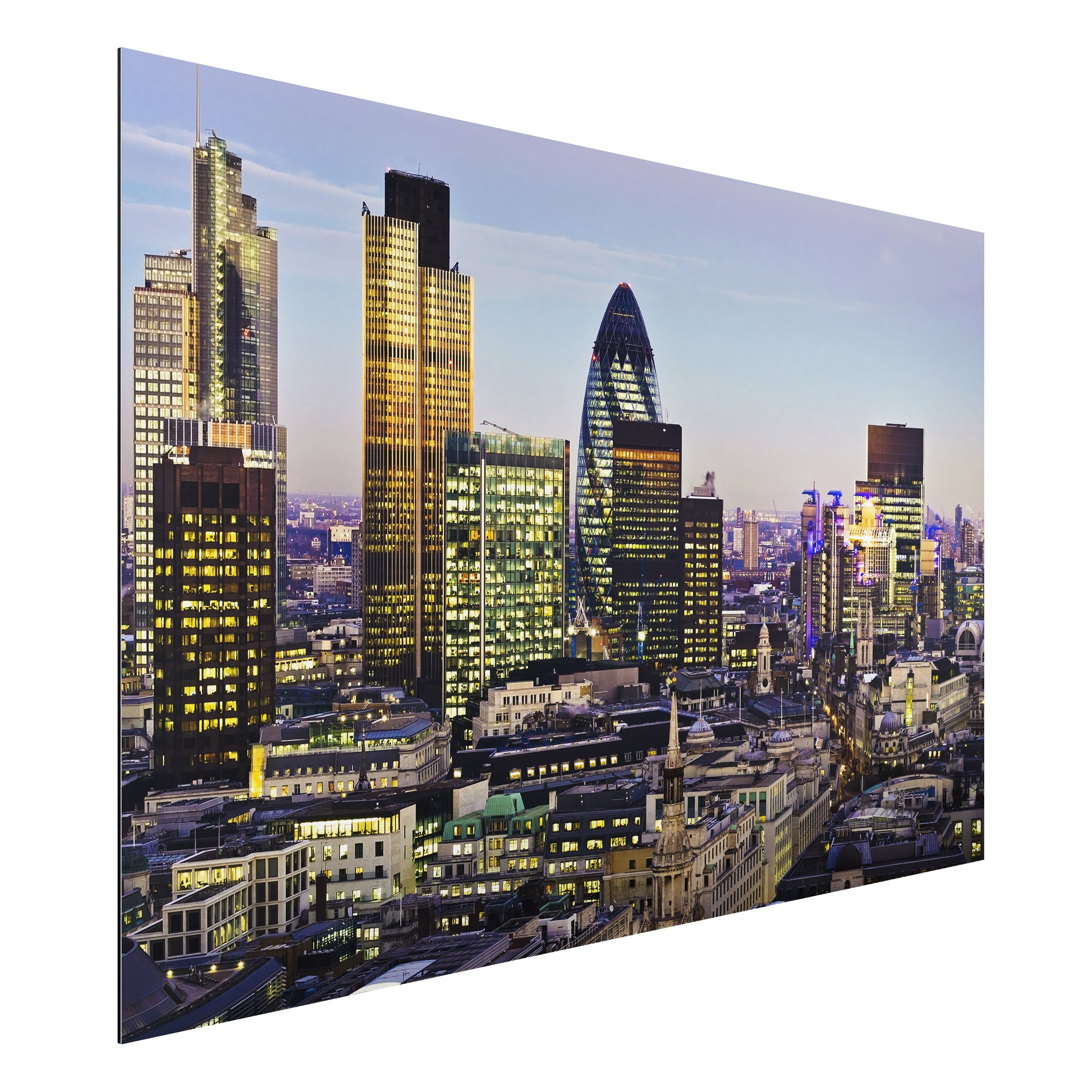 Alu-Dibond Outdoor Bild London City