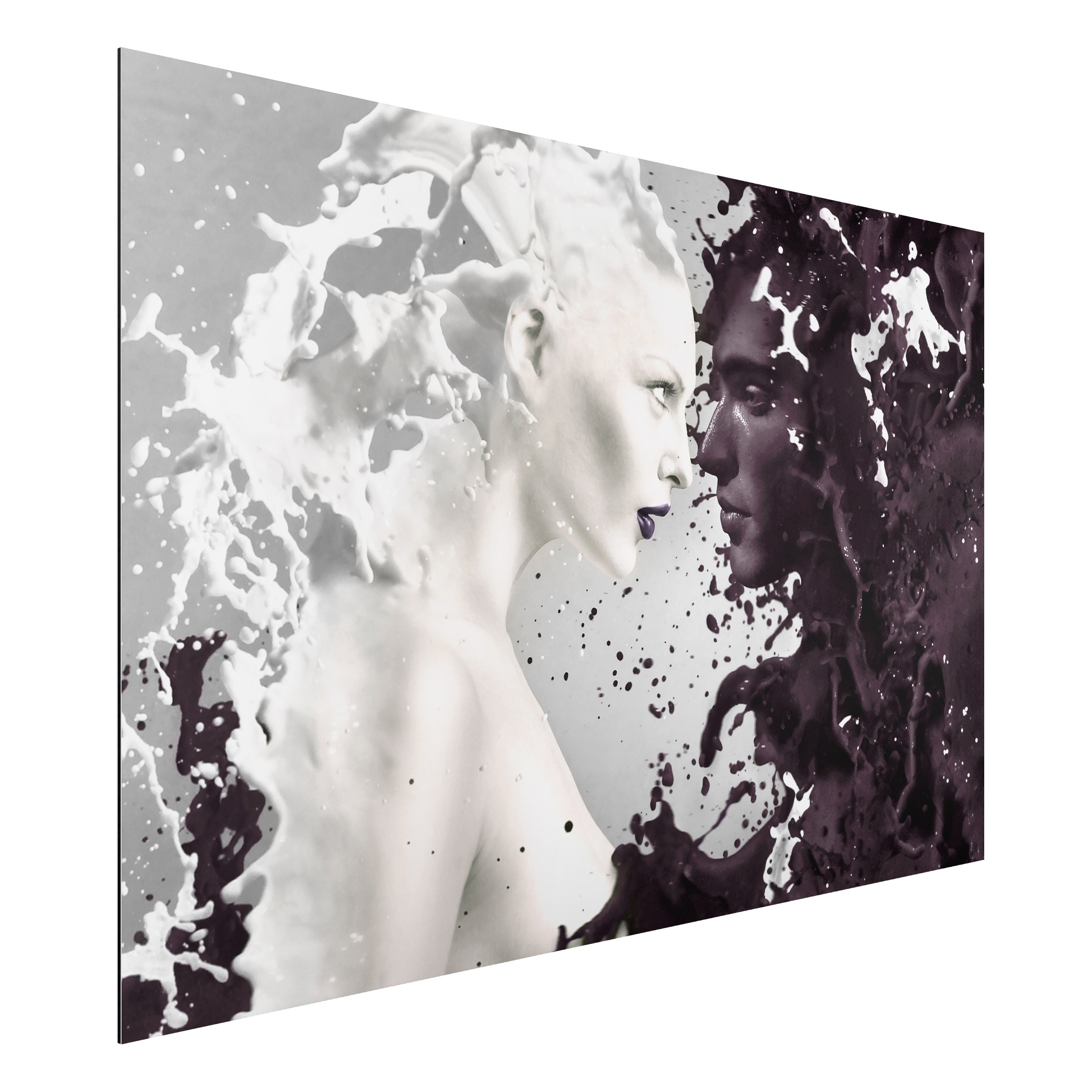 Alu-Dibond Outdoor Bild Milk & Coffee