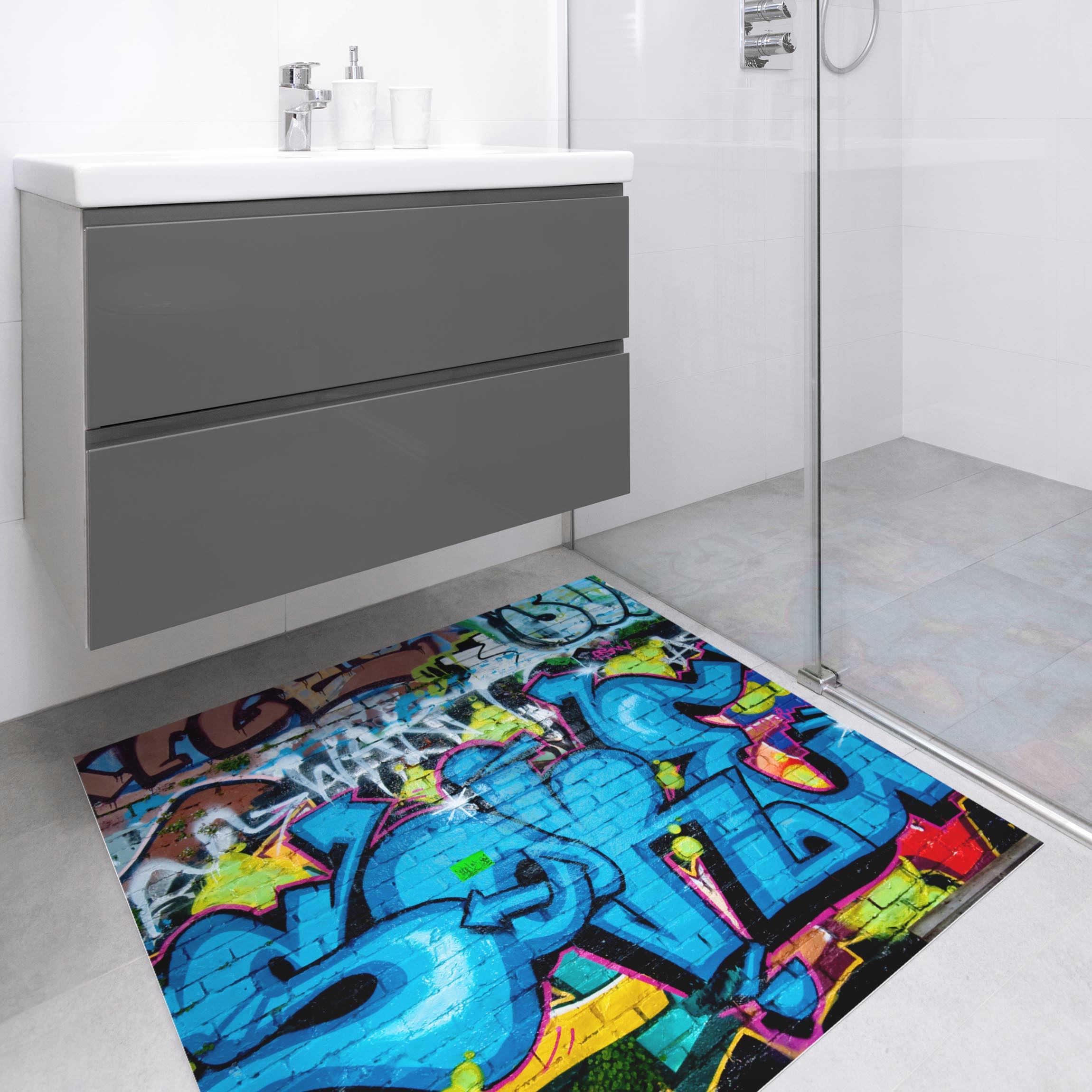 Vinylteppich Colours of Graffiti