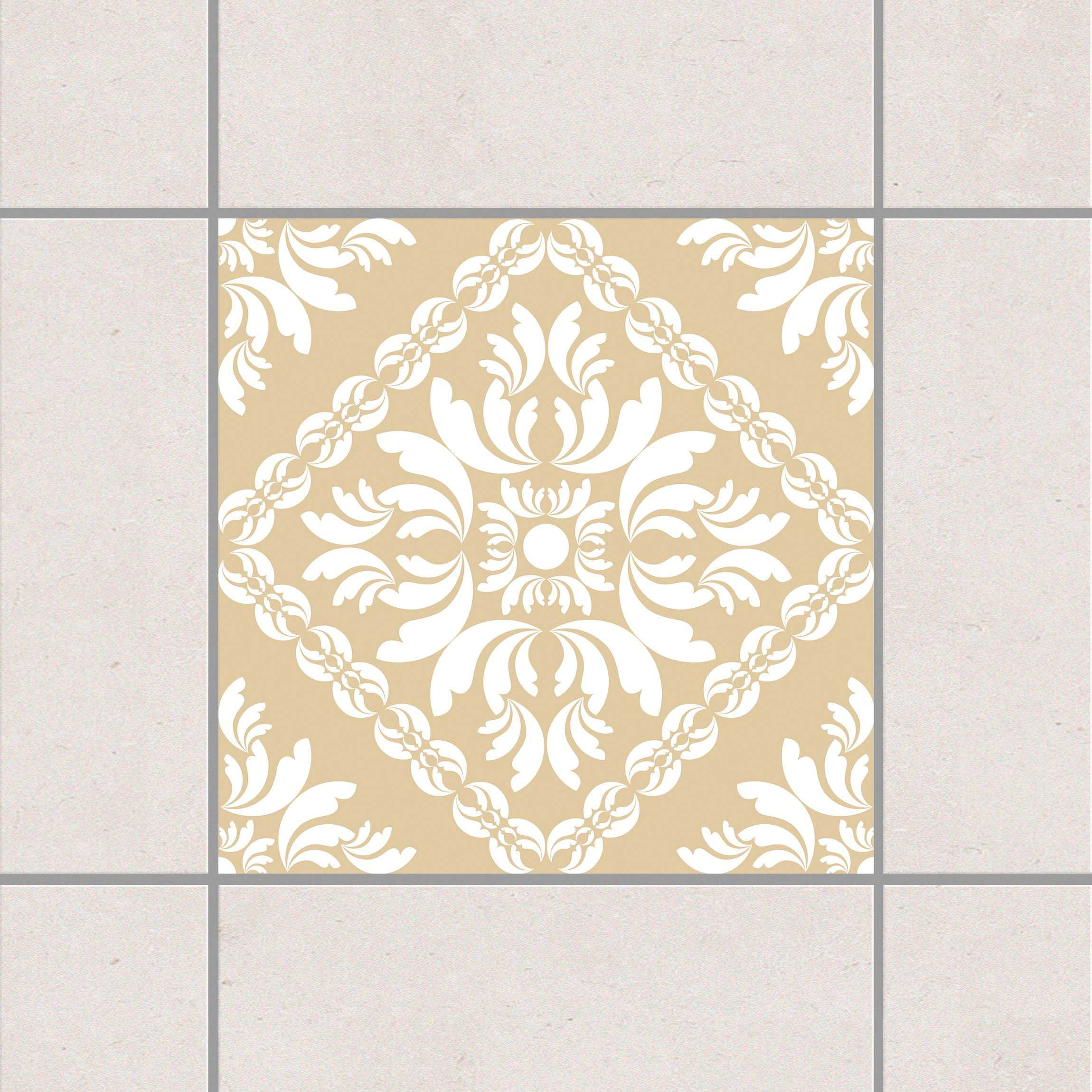 Fliesenaufkleber Vera Rosa Light Brown Braun