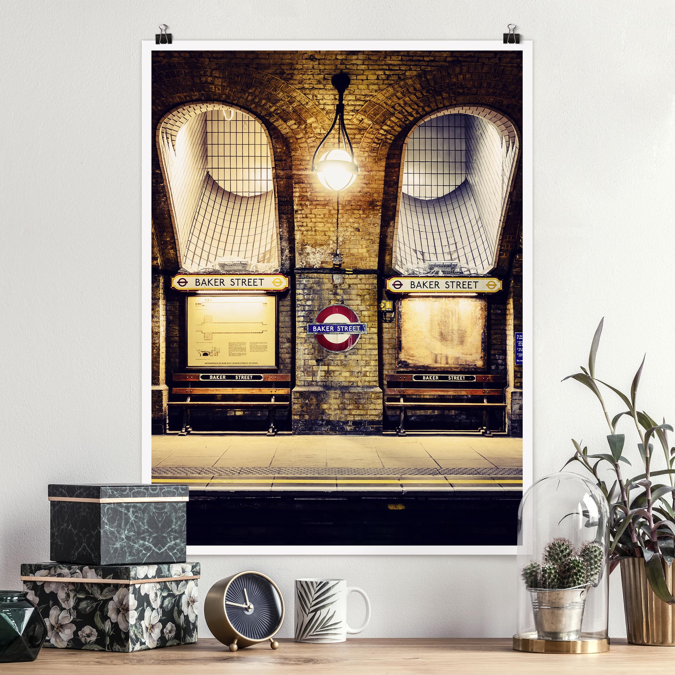 Poster - Hochformat Baker Street