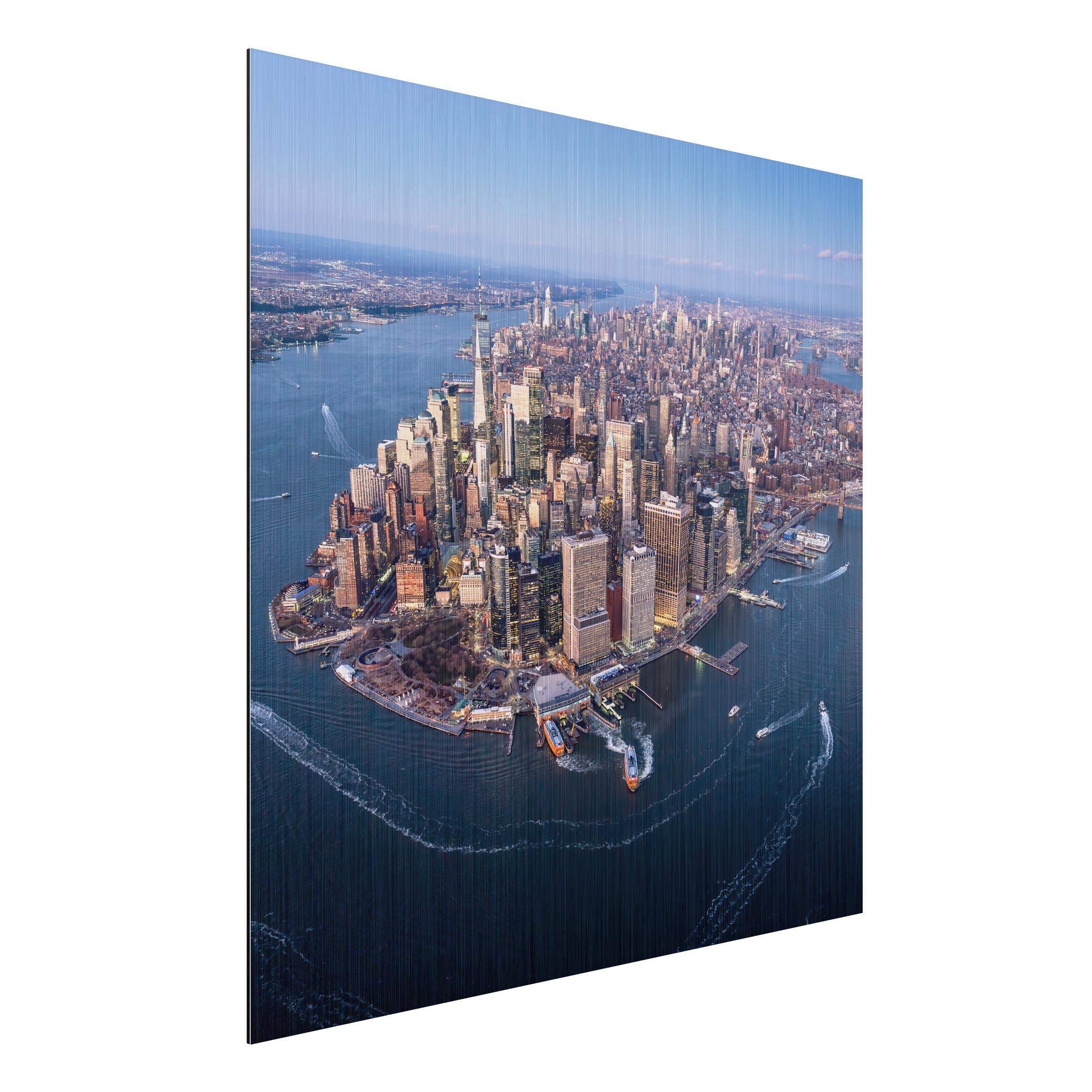 Alu-Dibond Outdoor Bild Big City Life