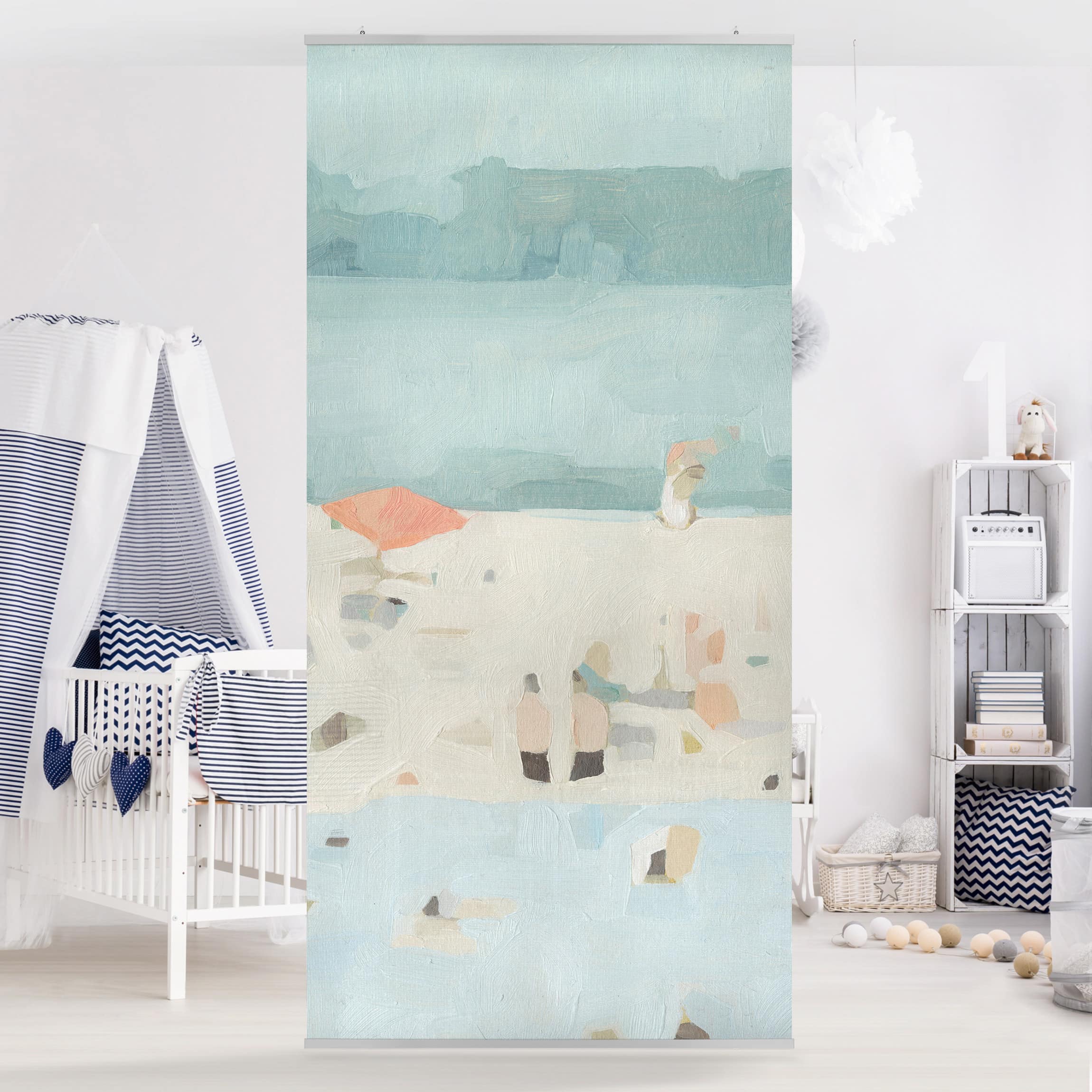 Raumteiler Sandbank im Meer II