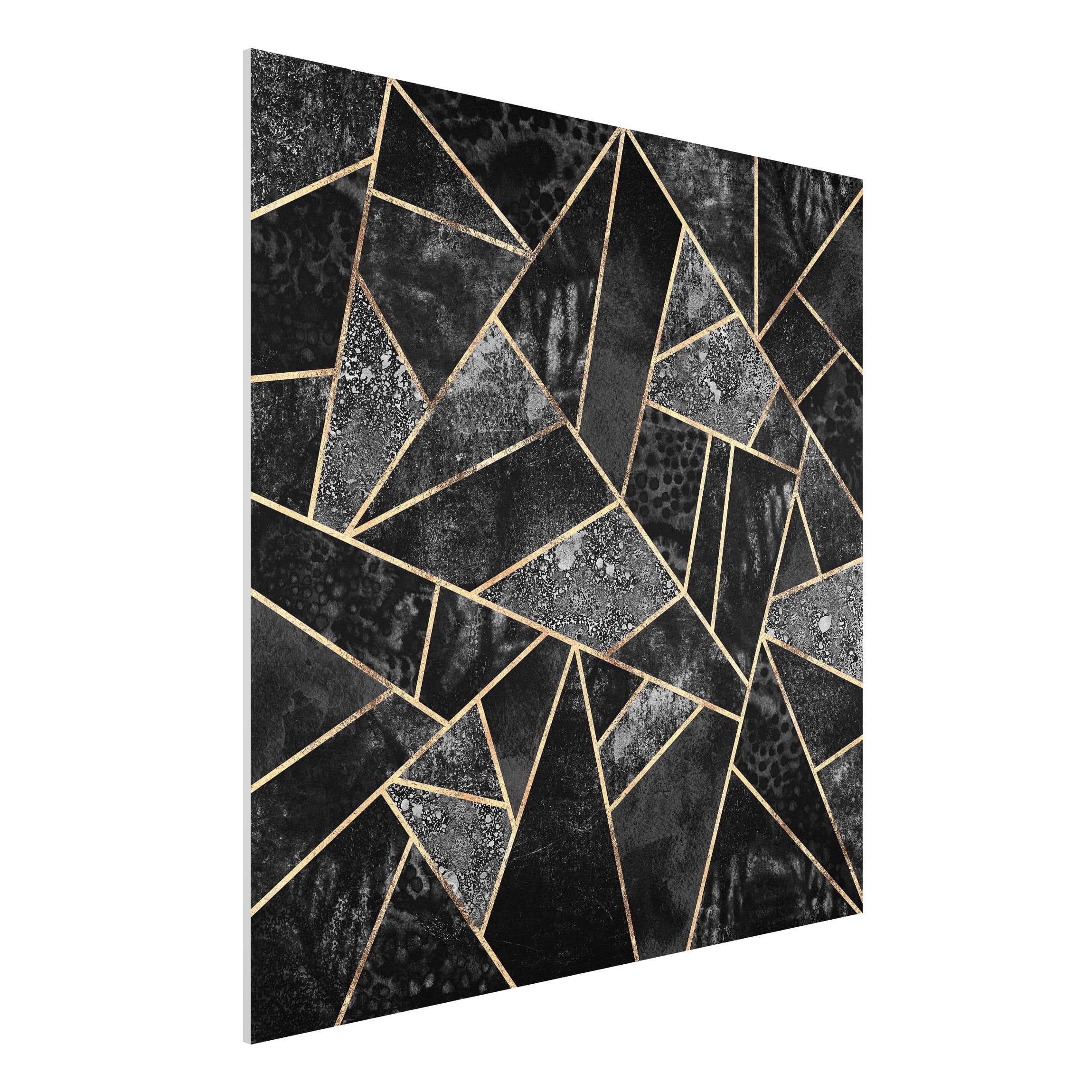 Forexbild - Quadrat Graue Dreiecke Gold
