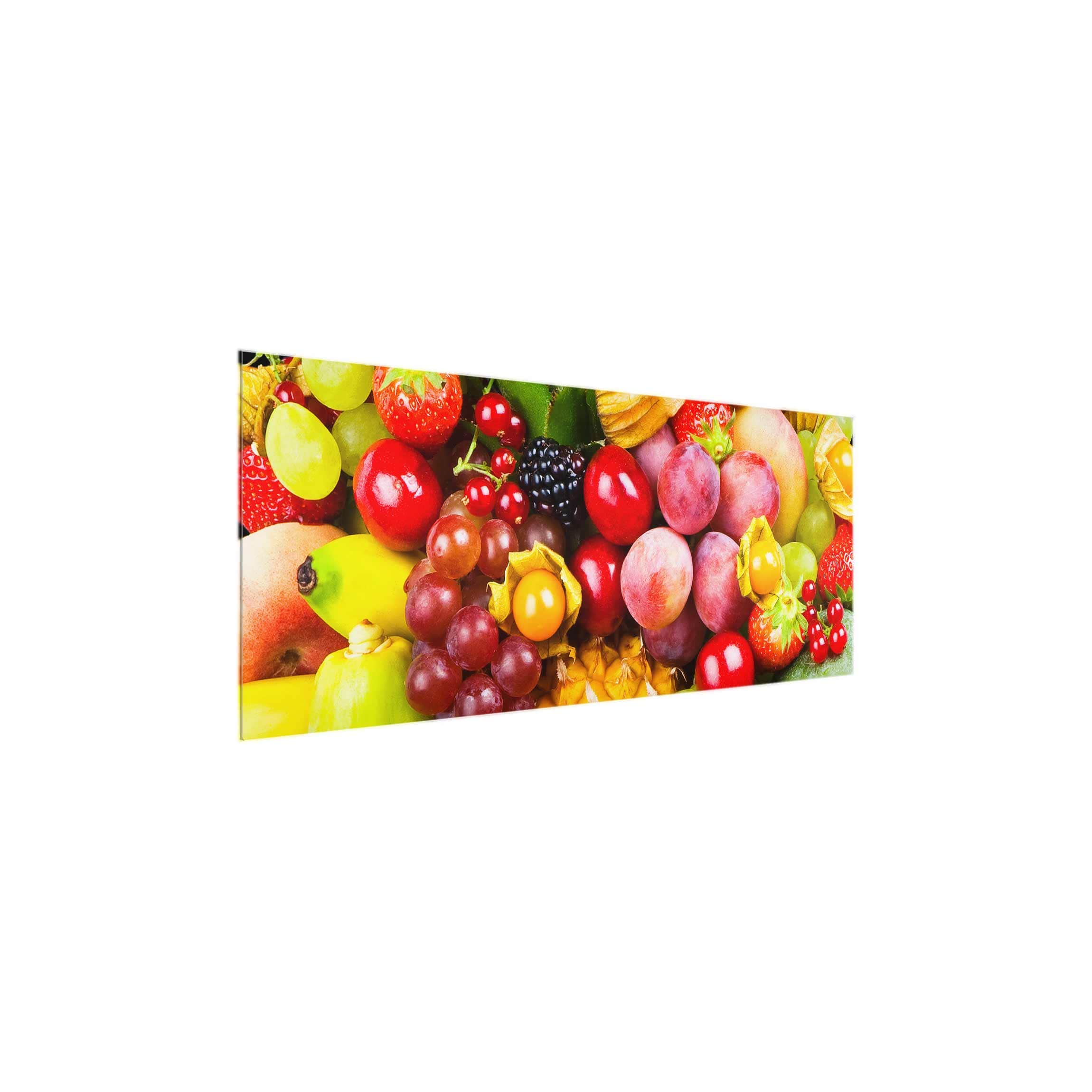 Glasbild Küche Colourful Exotic Fruits