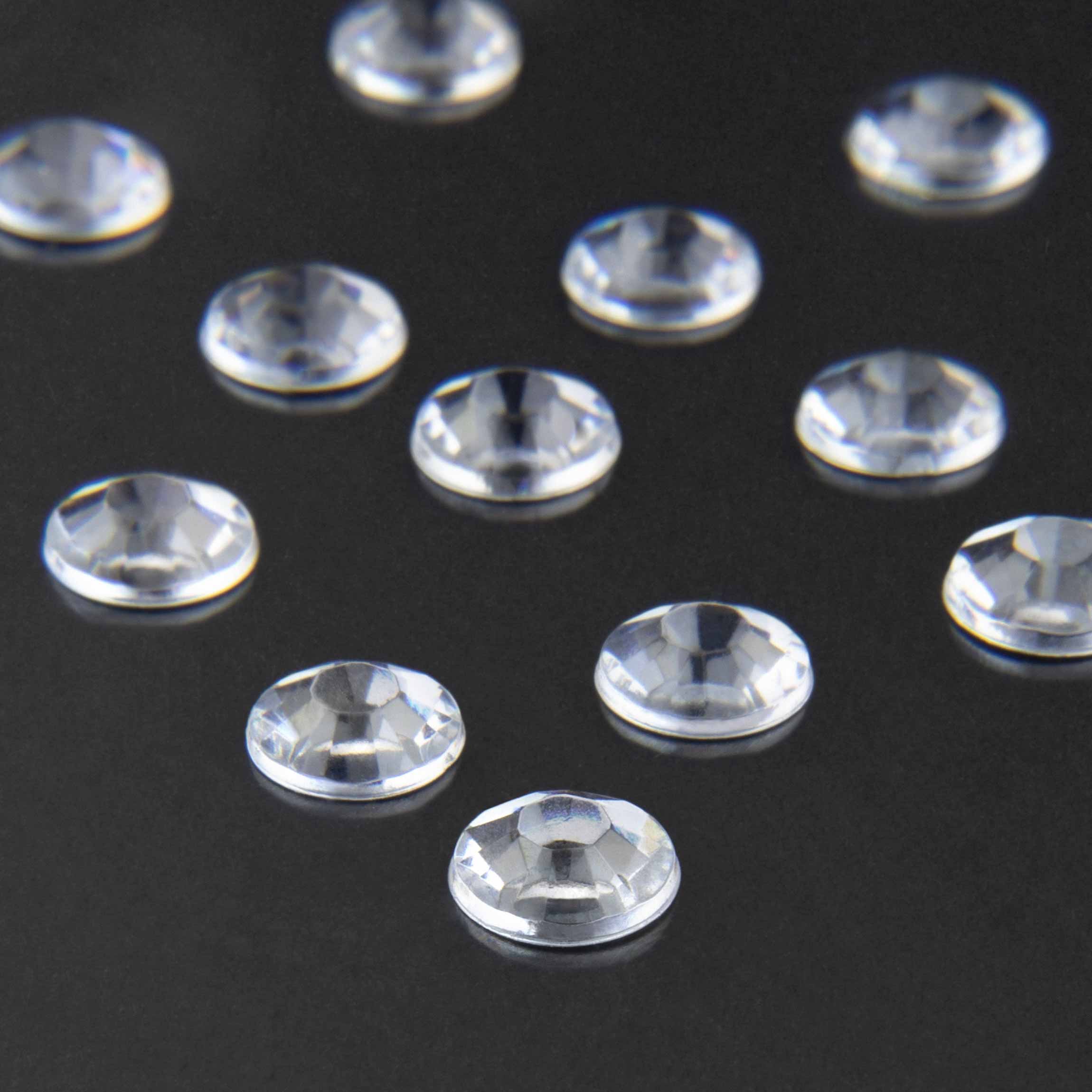 Zubehör 120 x Strasssteine Set - Kristall Klein