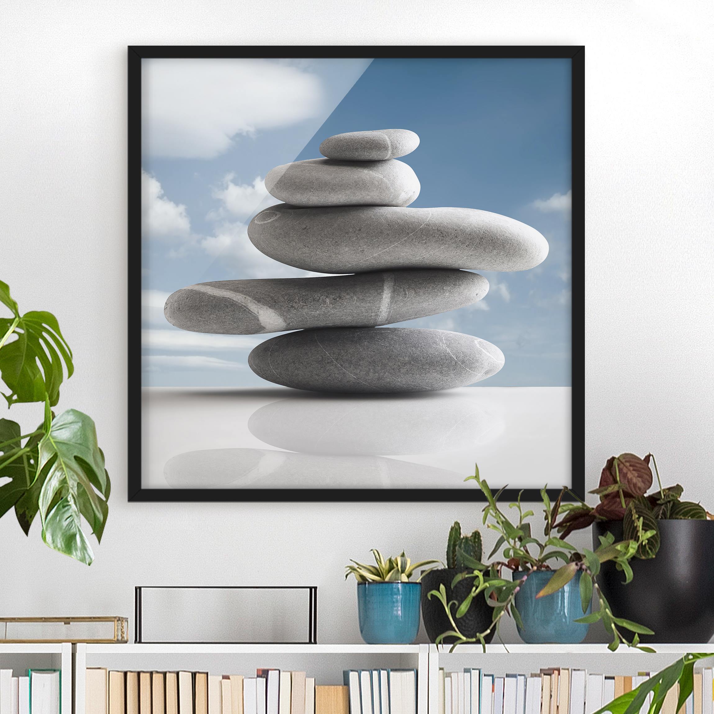 Bild mit Rahmen In Balance