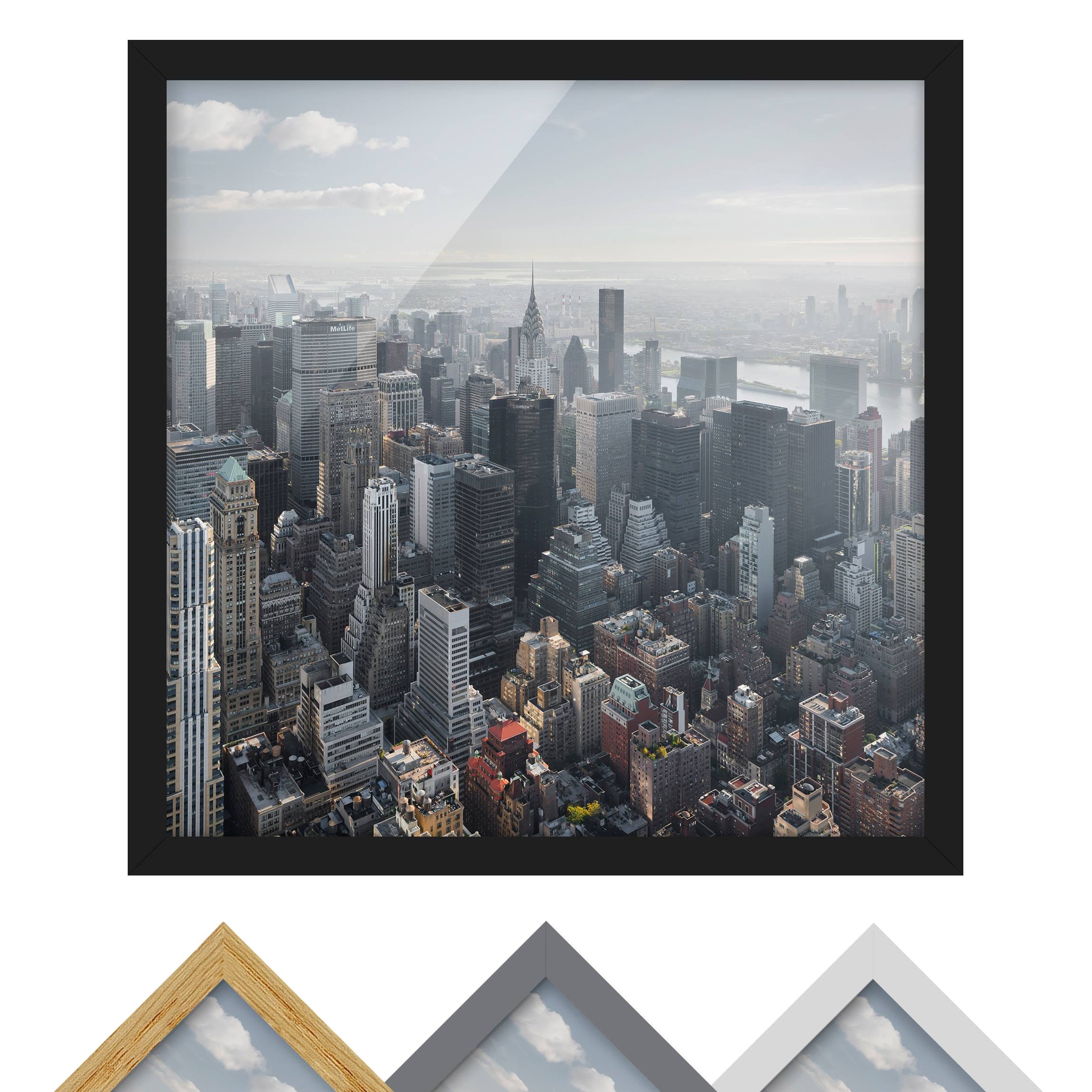 Gerahmtes Bild Upper Manhattan New York City