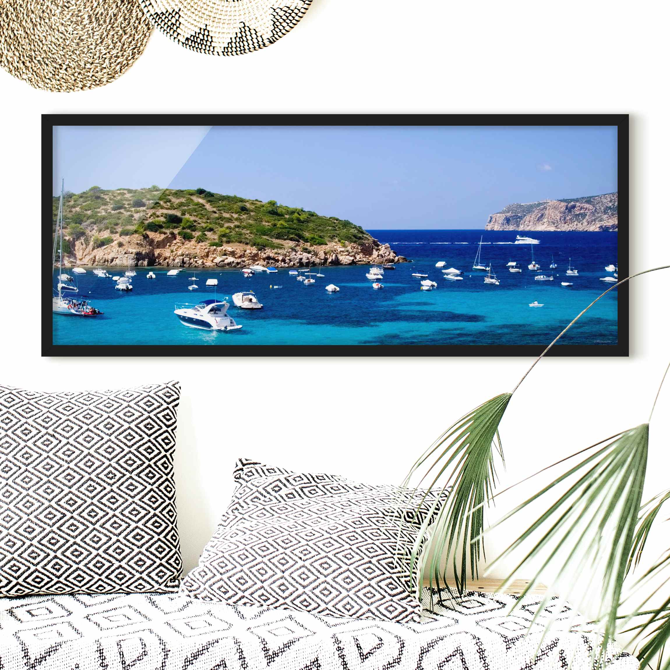 Bild mit Rahmen - Panorama Dragon Island