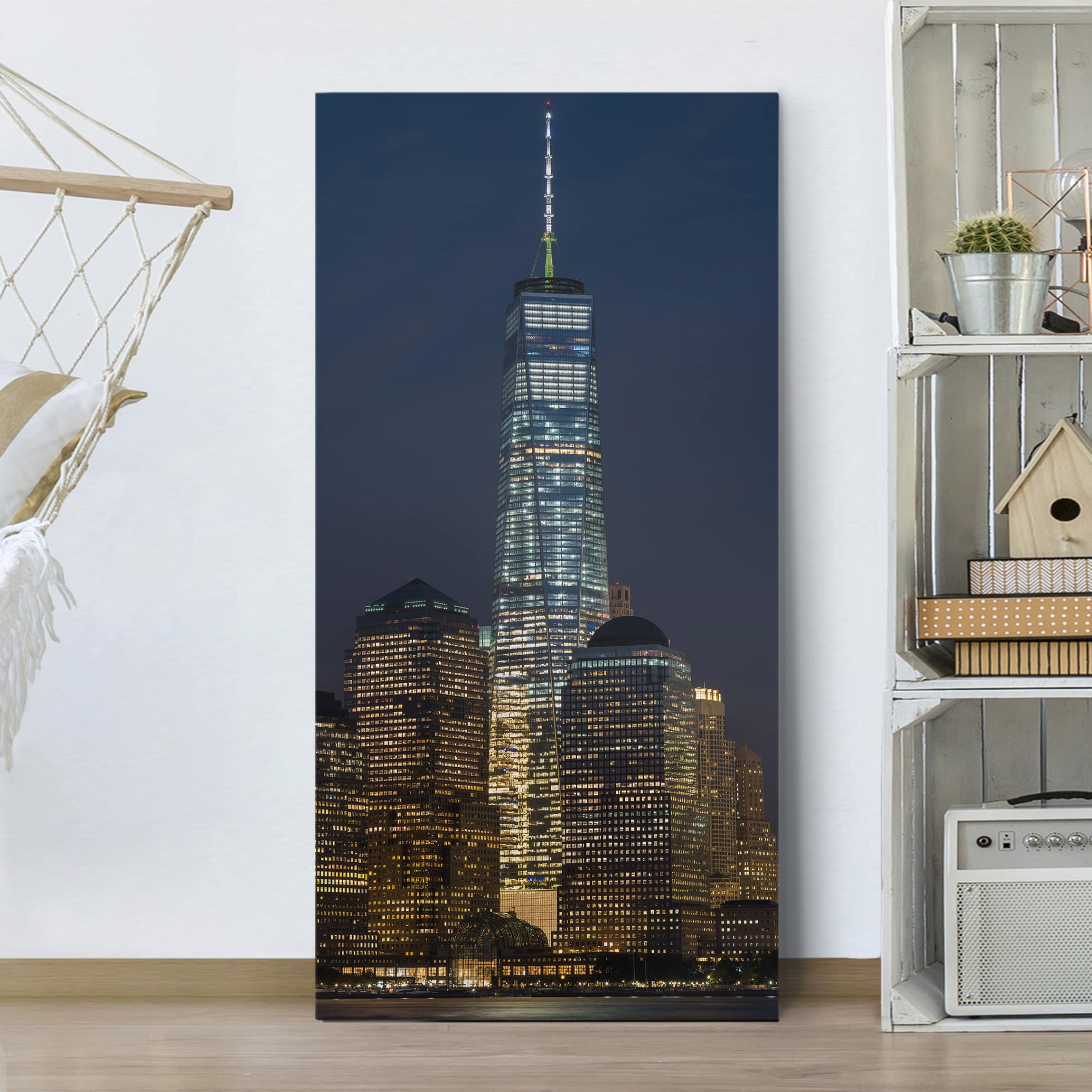 Leinwandbild - Hochformat One World Trade Center