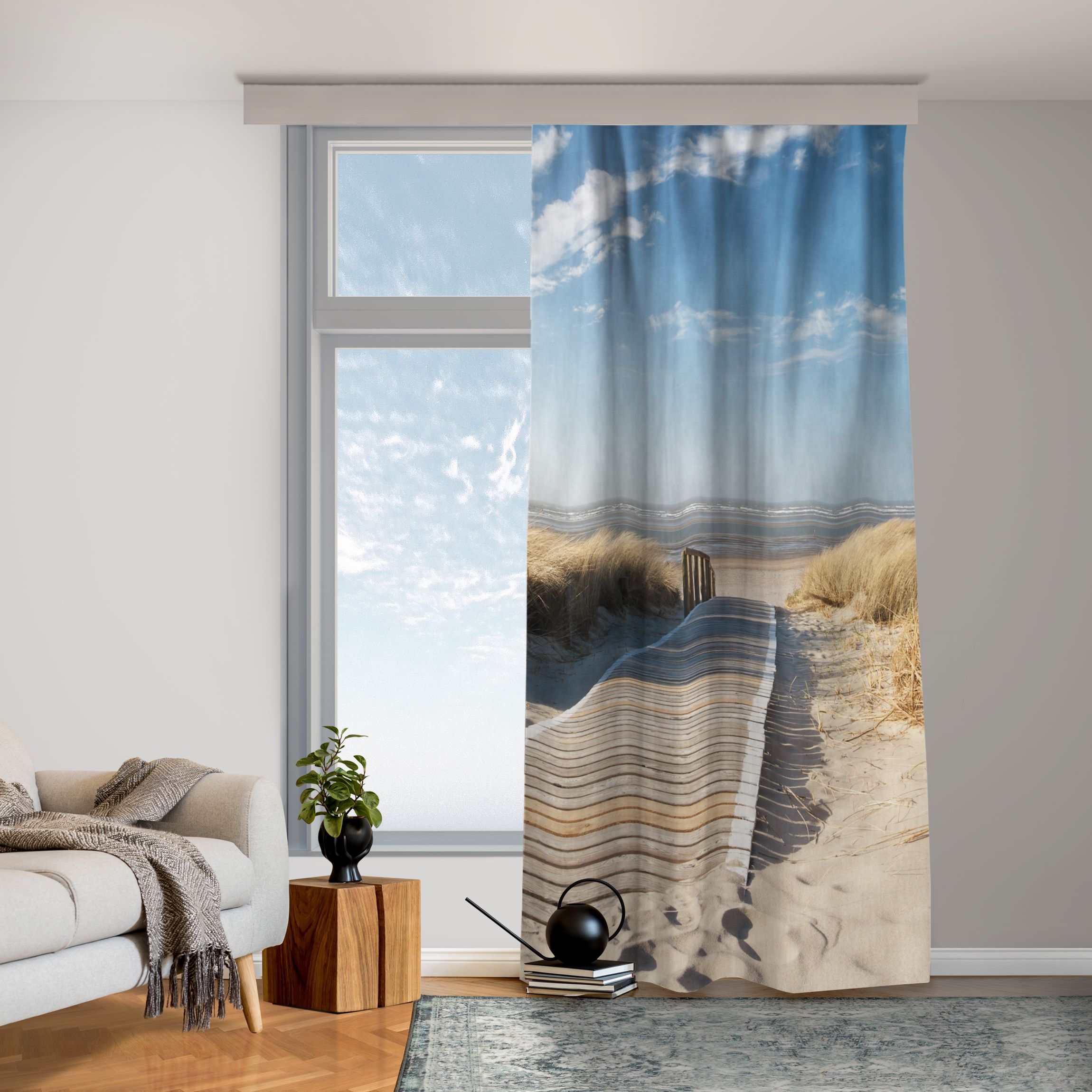 Vorhang Ostsee Strand