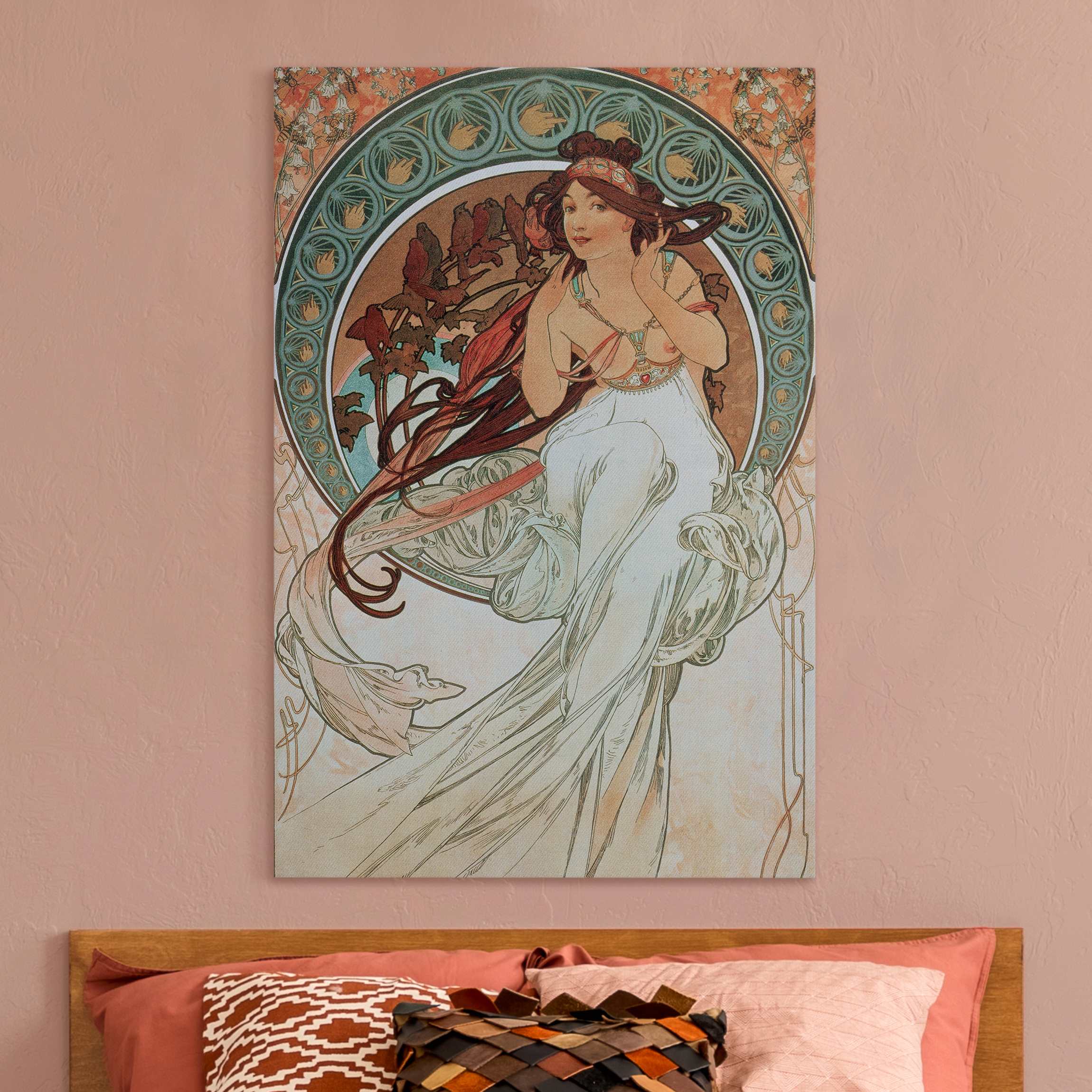 Akustikbild Alfons Mucha - Vier Künste - Die Musik