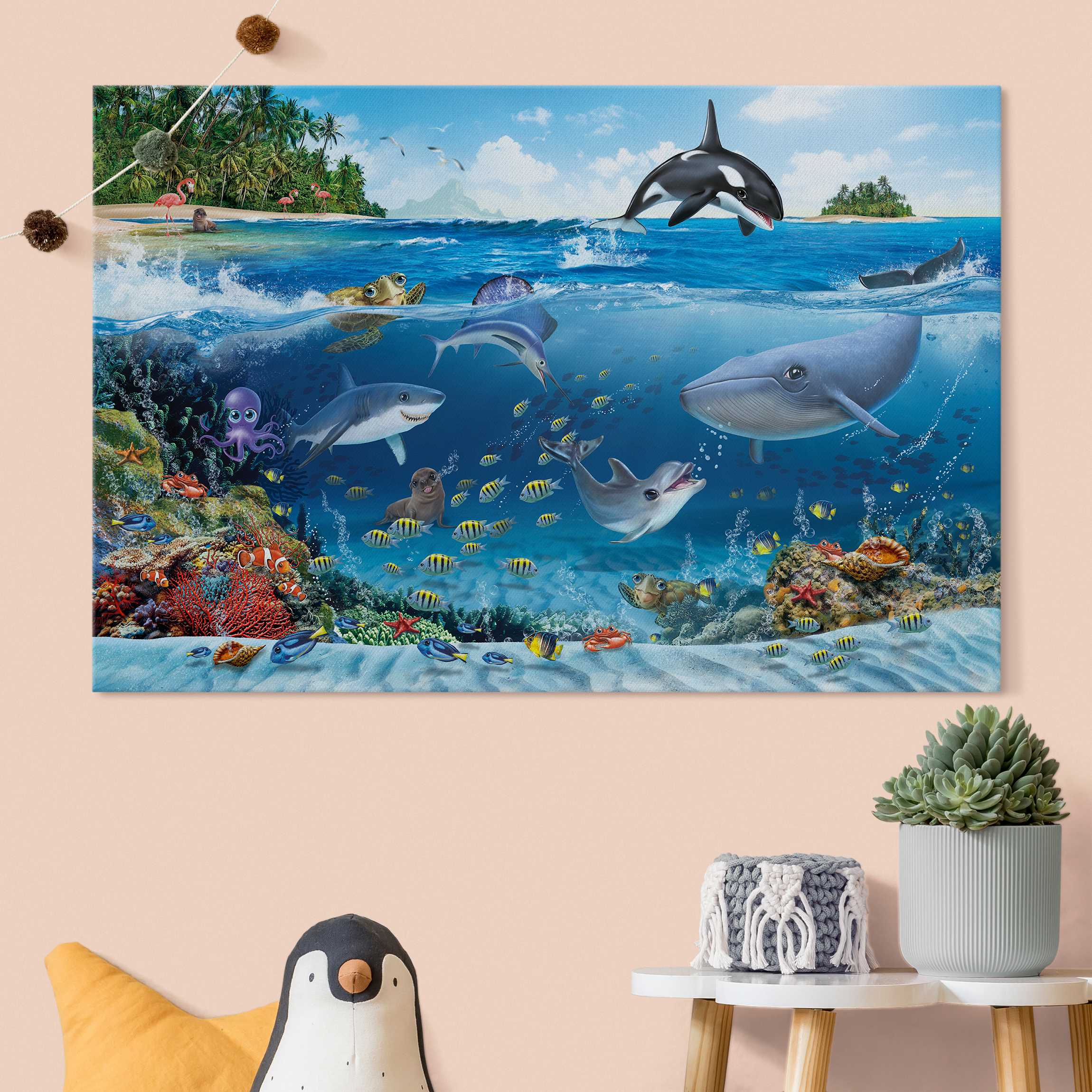 Akustikbild Animal Club International - Unterwasserwelt mit Tieren