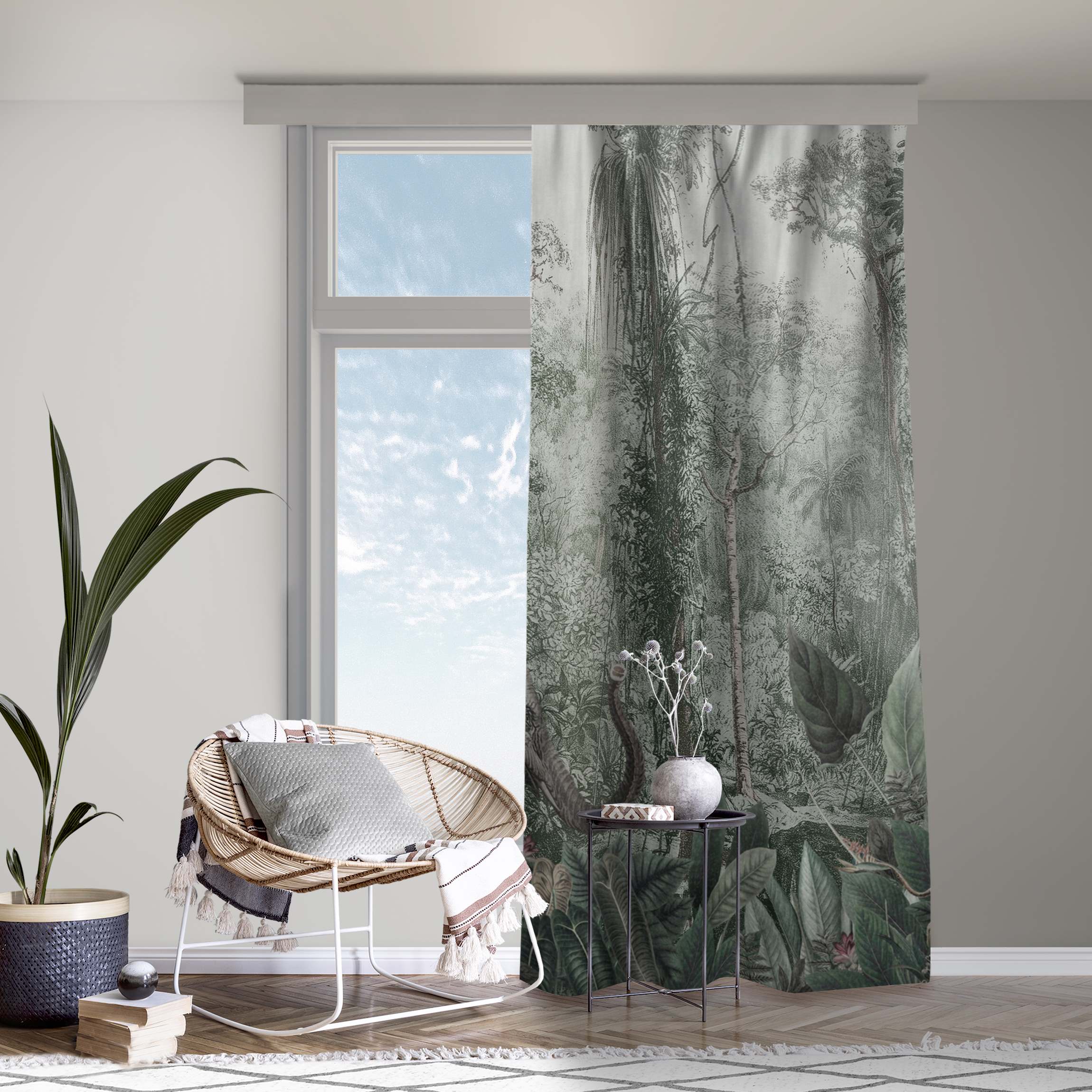 Vorhang Antiker Dschungel