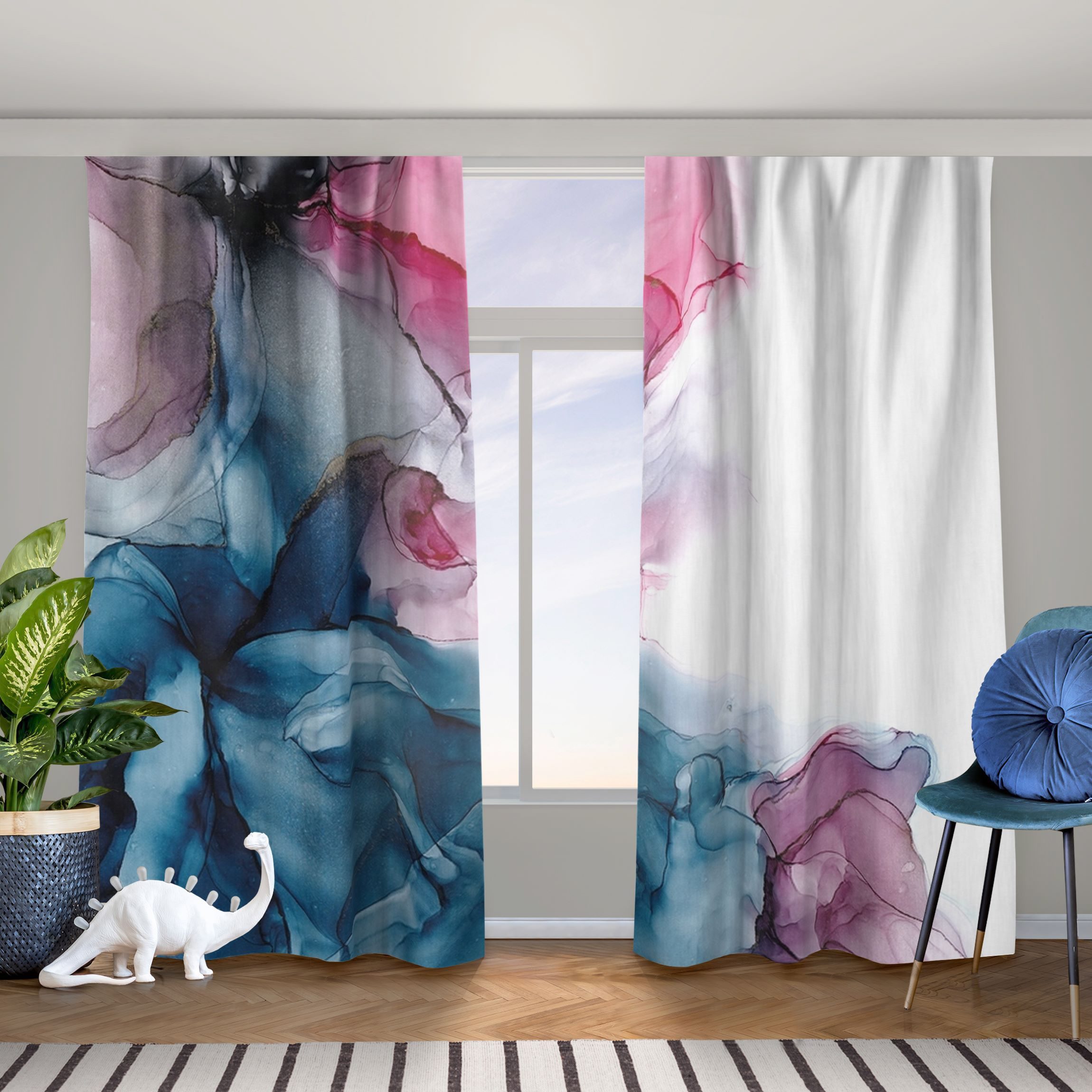 Vorhang Aufstieg zum Roten Berg