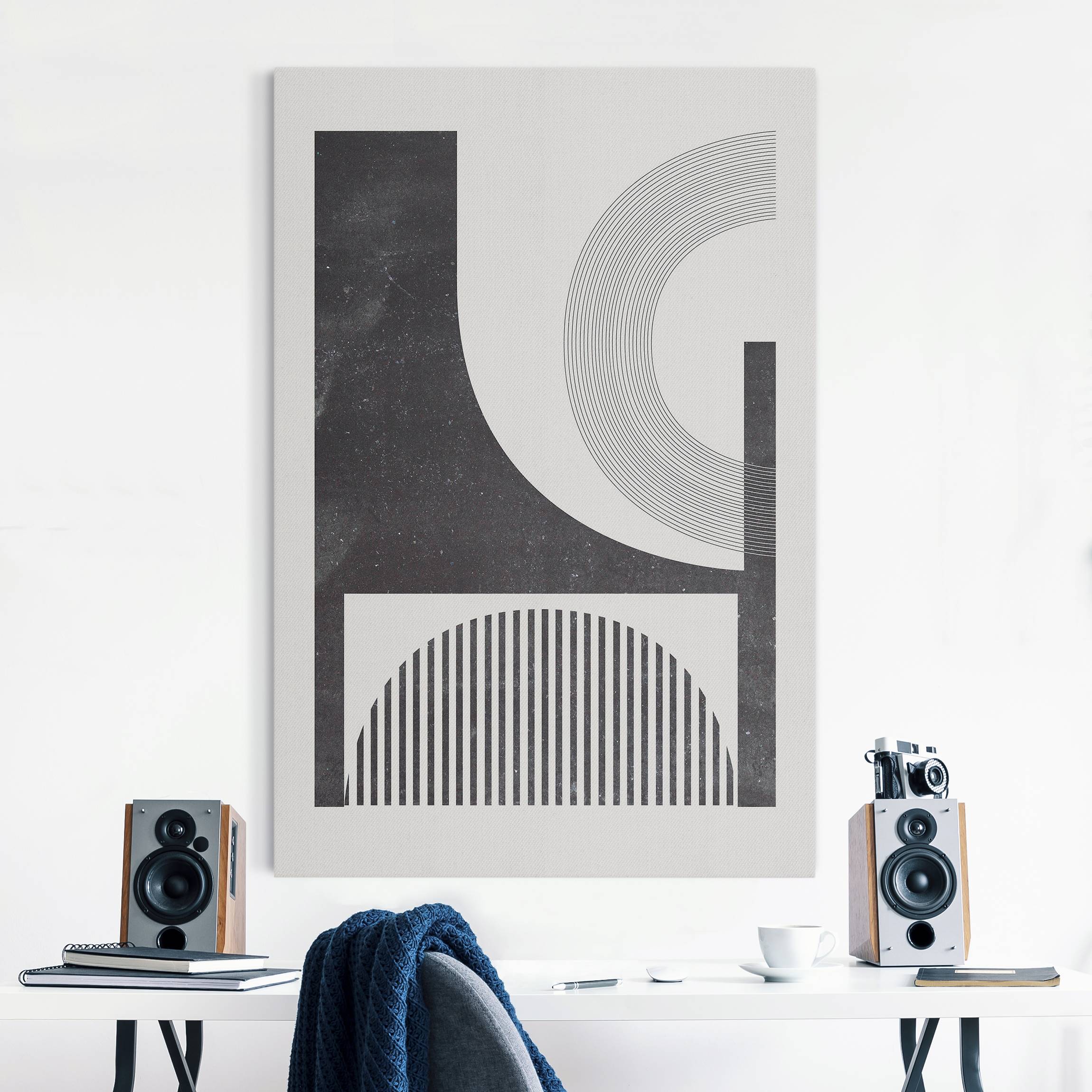 Akustikbild Bauhaus verhüllte Galaxie