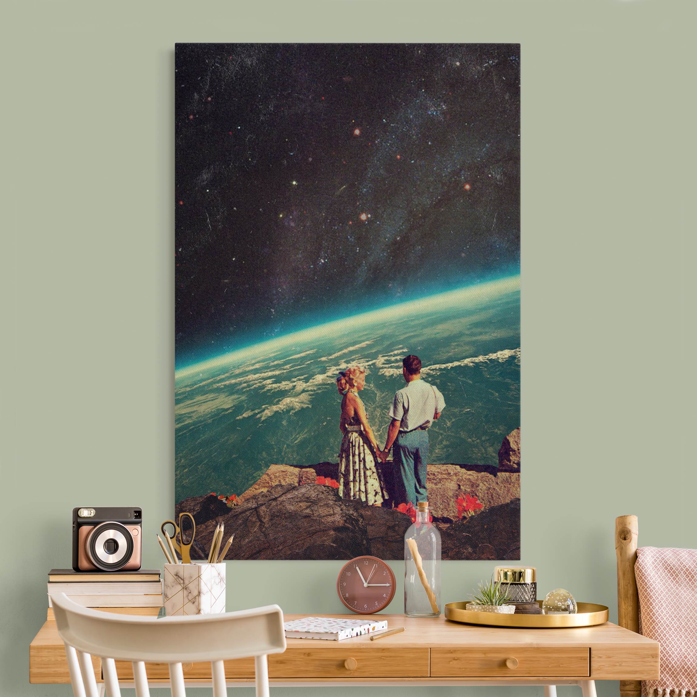 Akustikbild Date mit Blick auf die Erde
