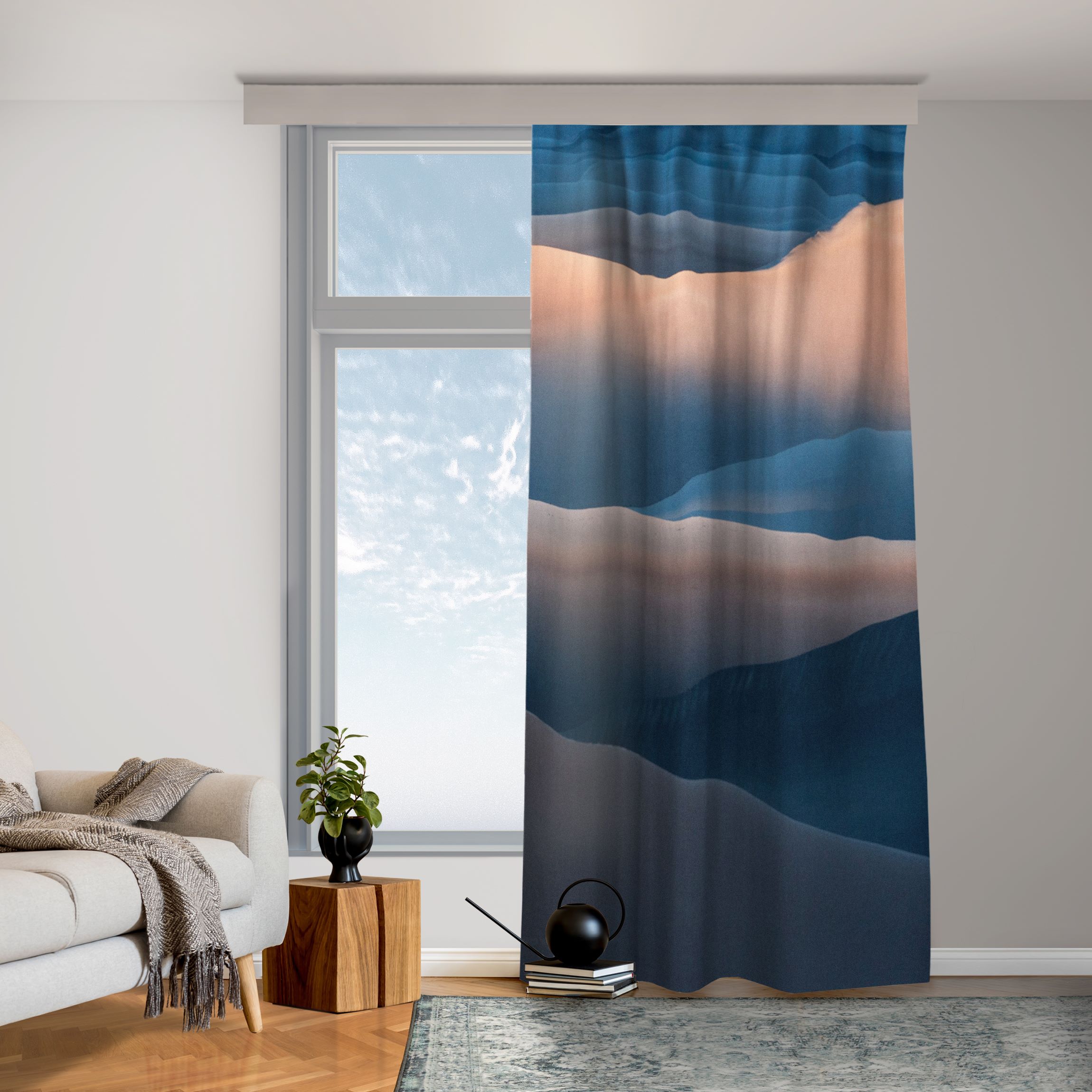 Vorhang Die Farben der Wüste