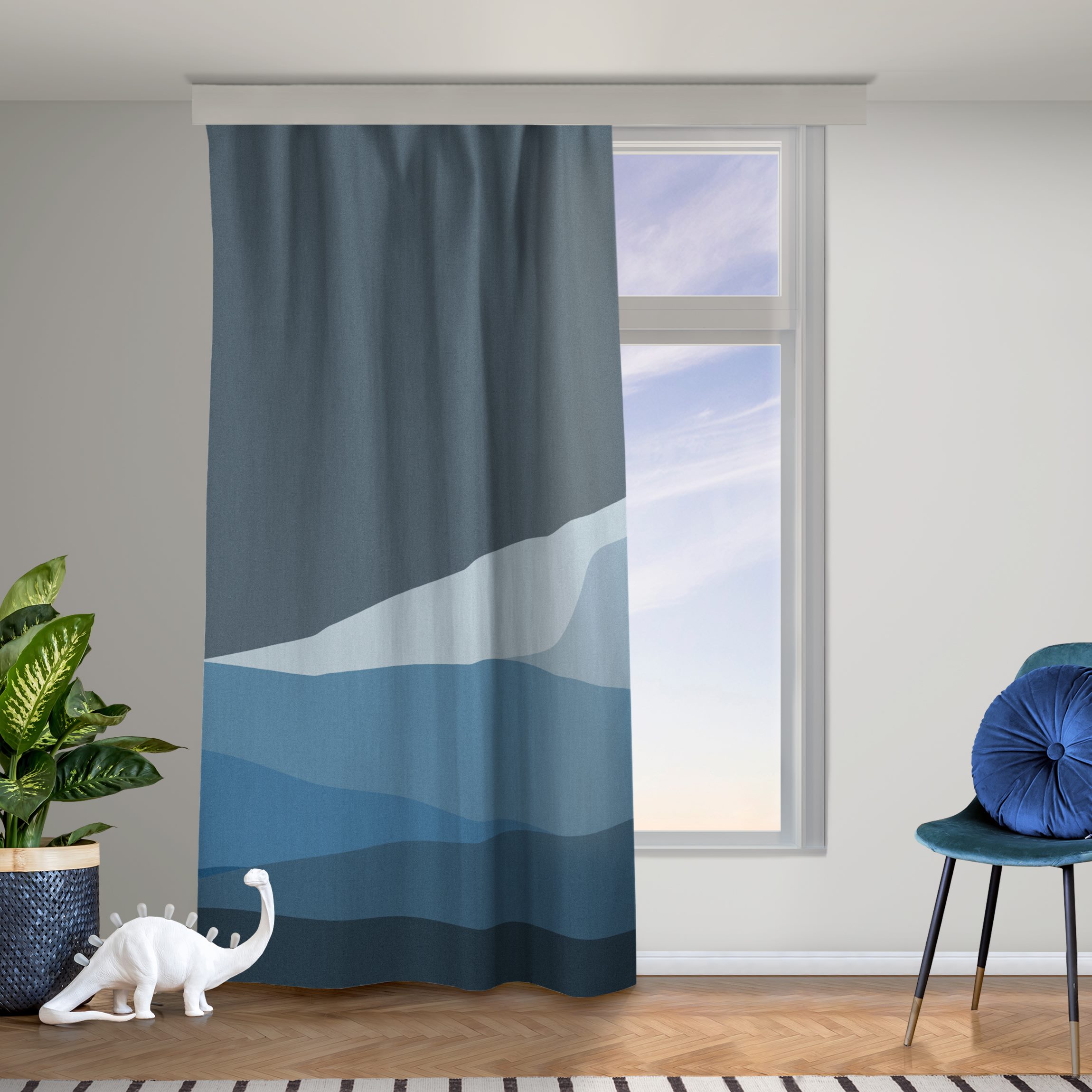 Vorhang Dünen im Abendlicht