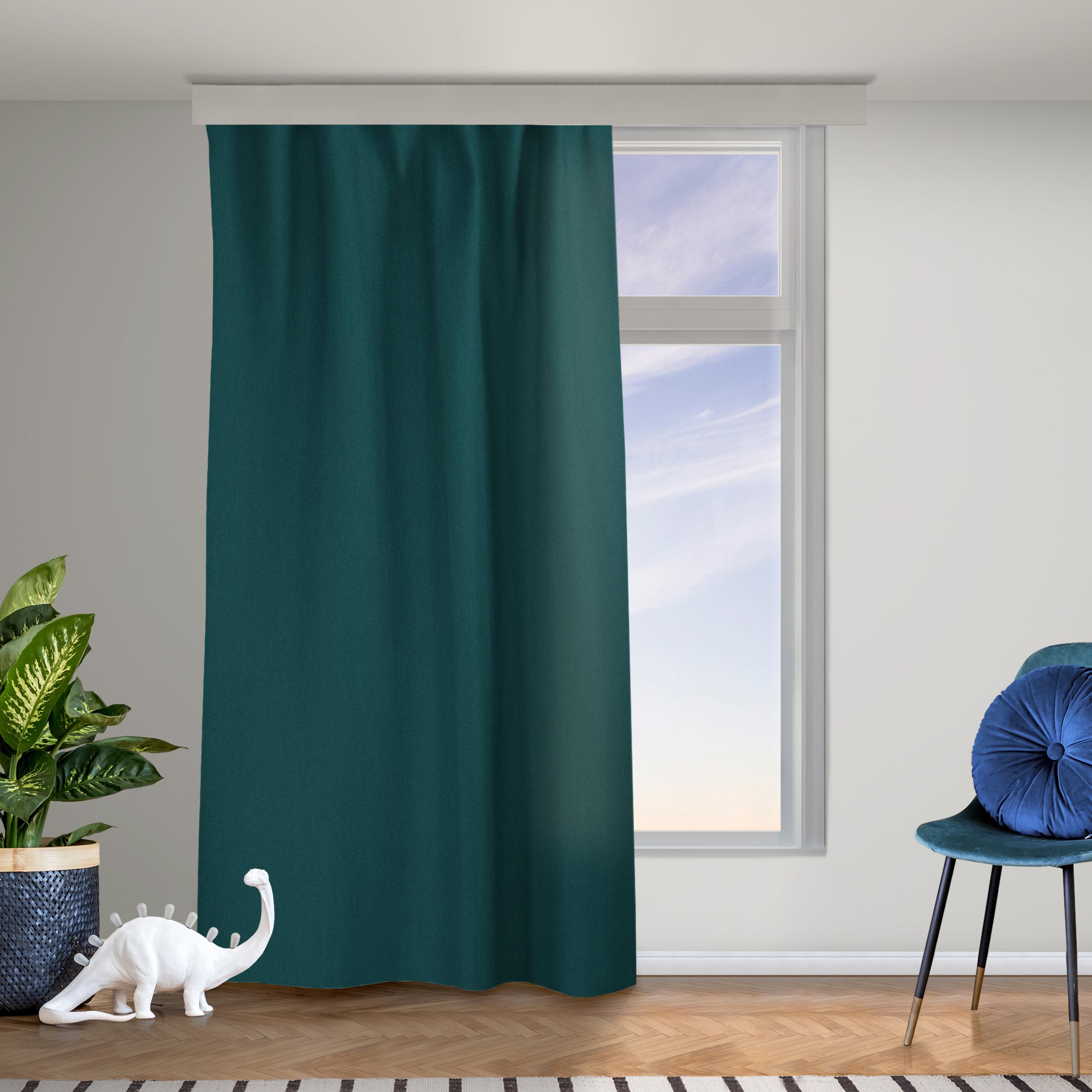Vorhang Dunkle Jade