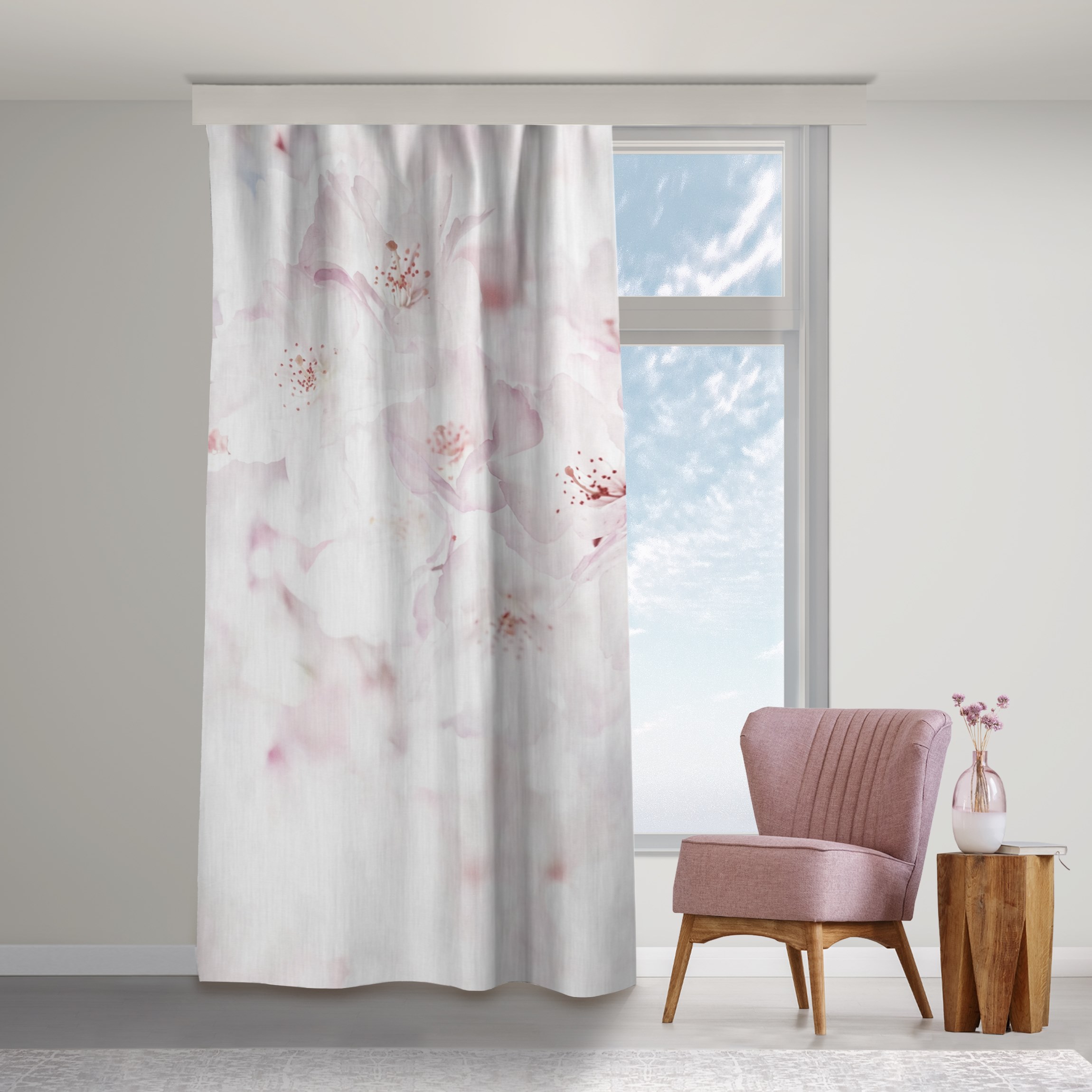 Vorhang Ein Kirschblütenhauch