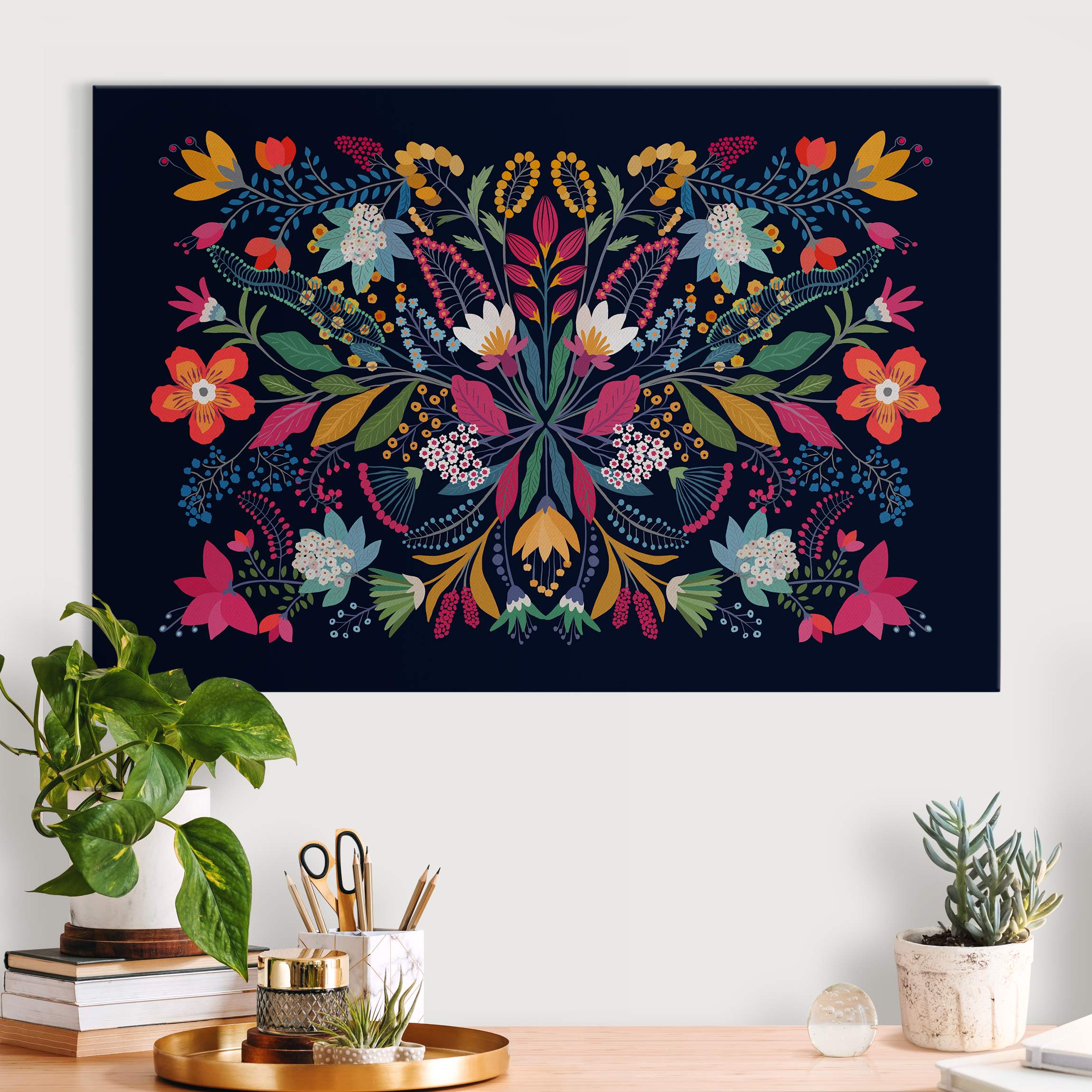 Akustikbild Fridas Garten Illustration II