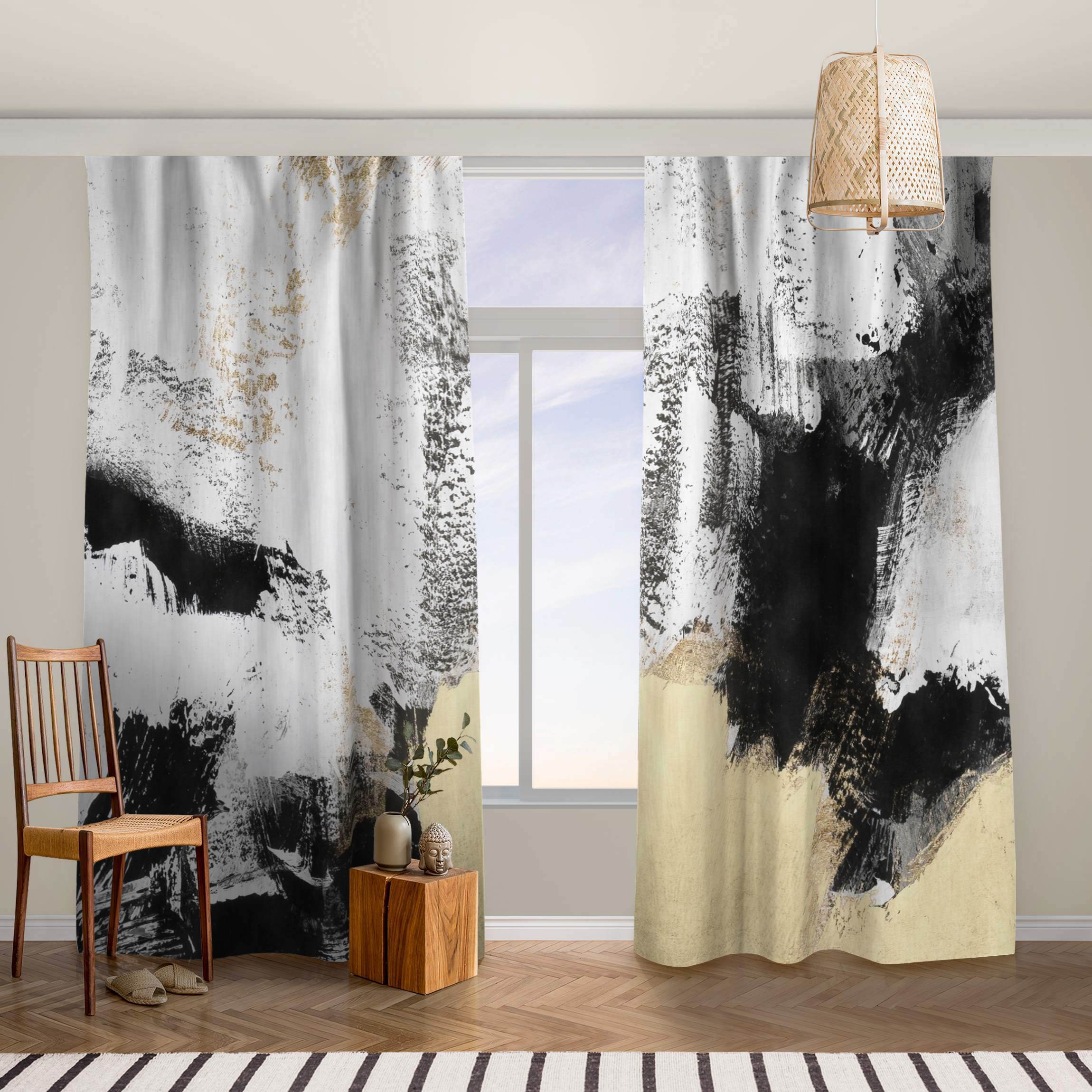 Vorhang Gold Collage