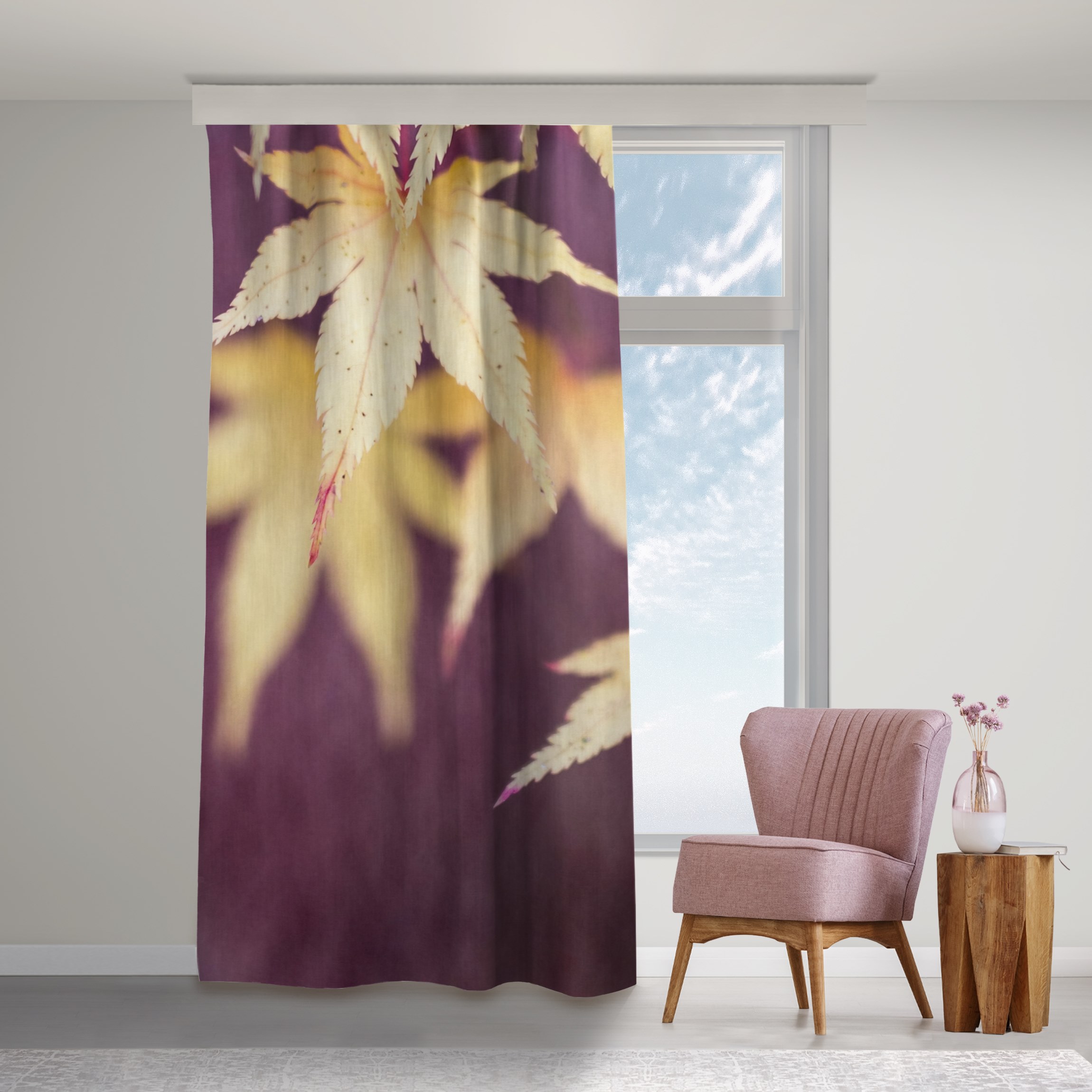 Vorhang Herbstlicher Ahorn