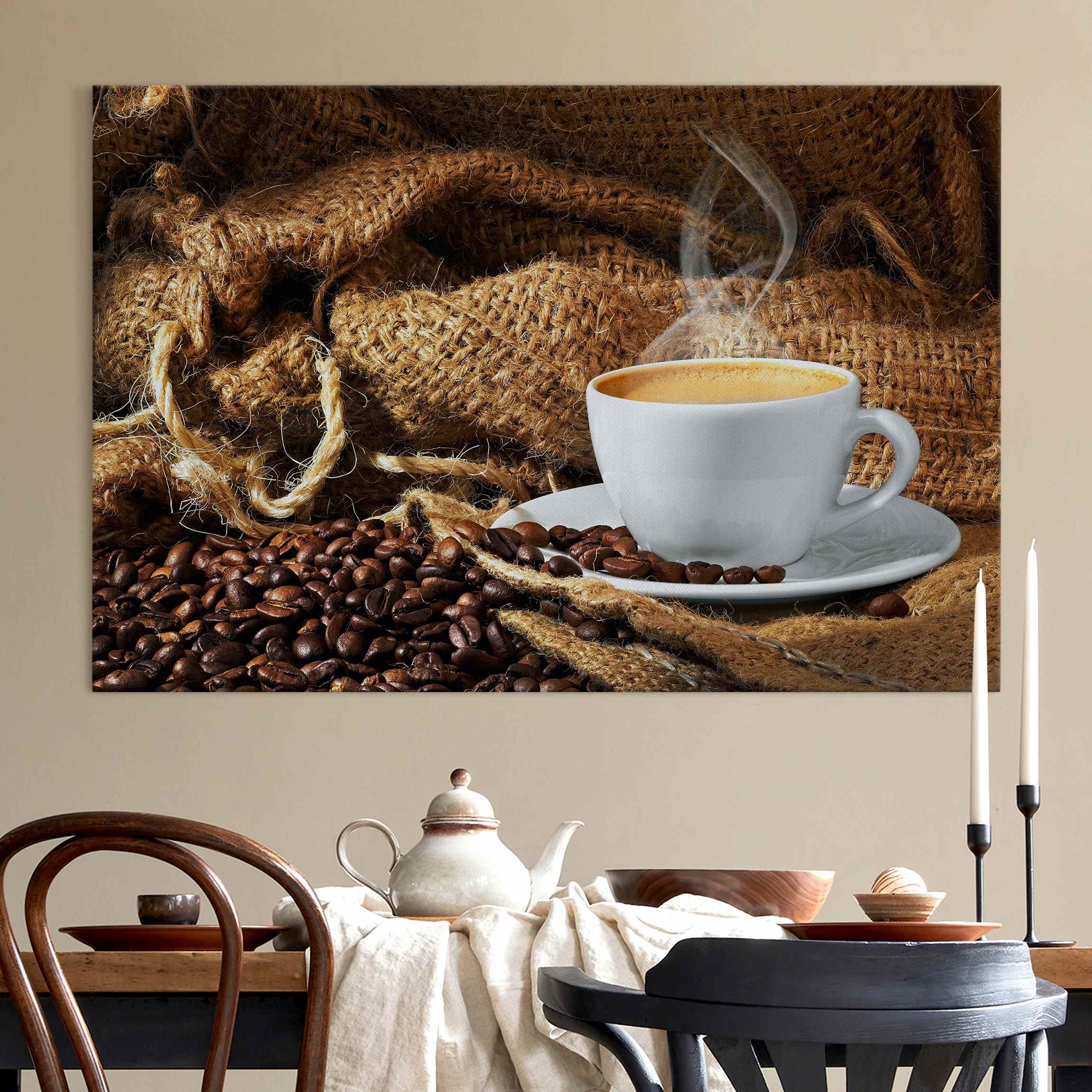 Akustikbild Kaffee am Morgen