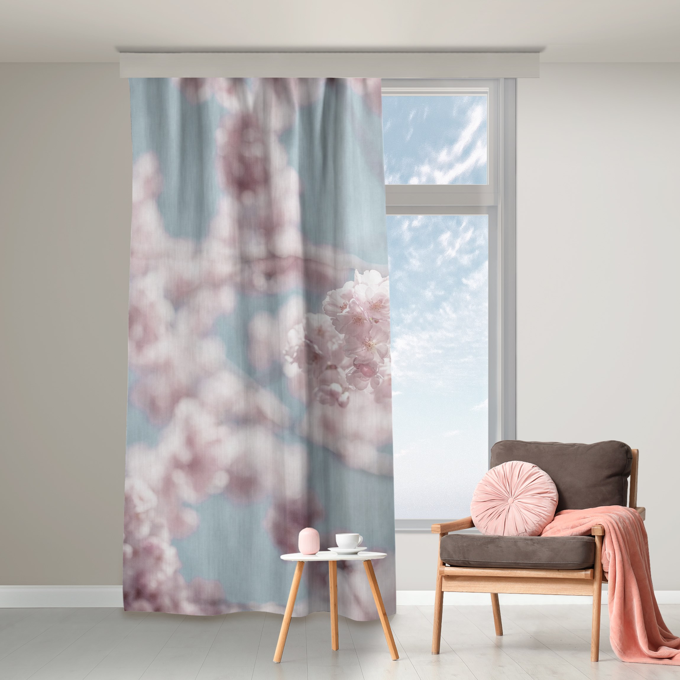 Vorhang Kirschblütenparty