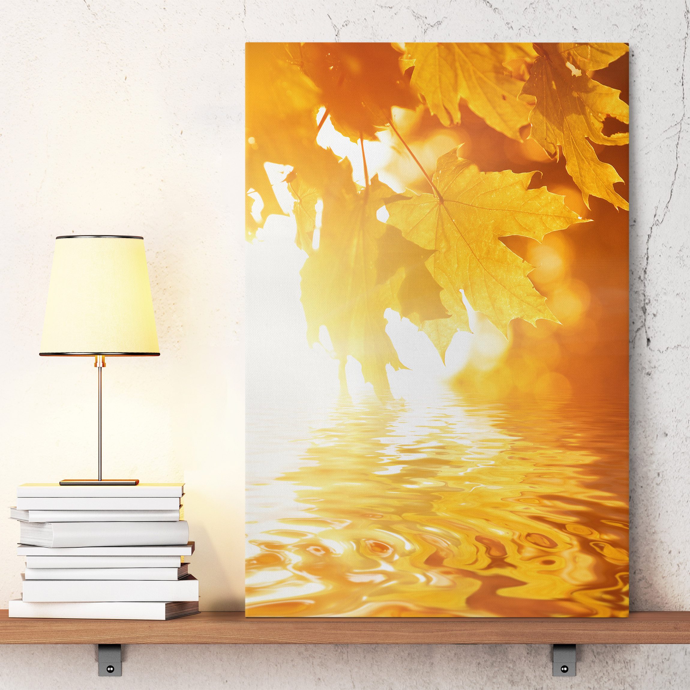 Leinwandbild - Hochformat Autumn Leaves