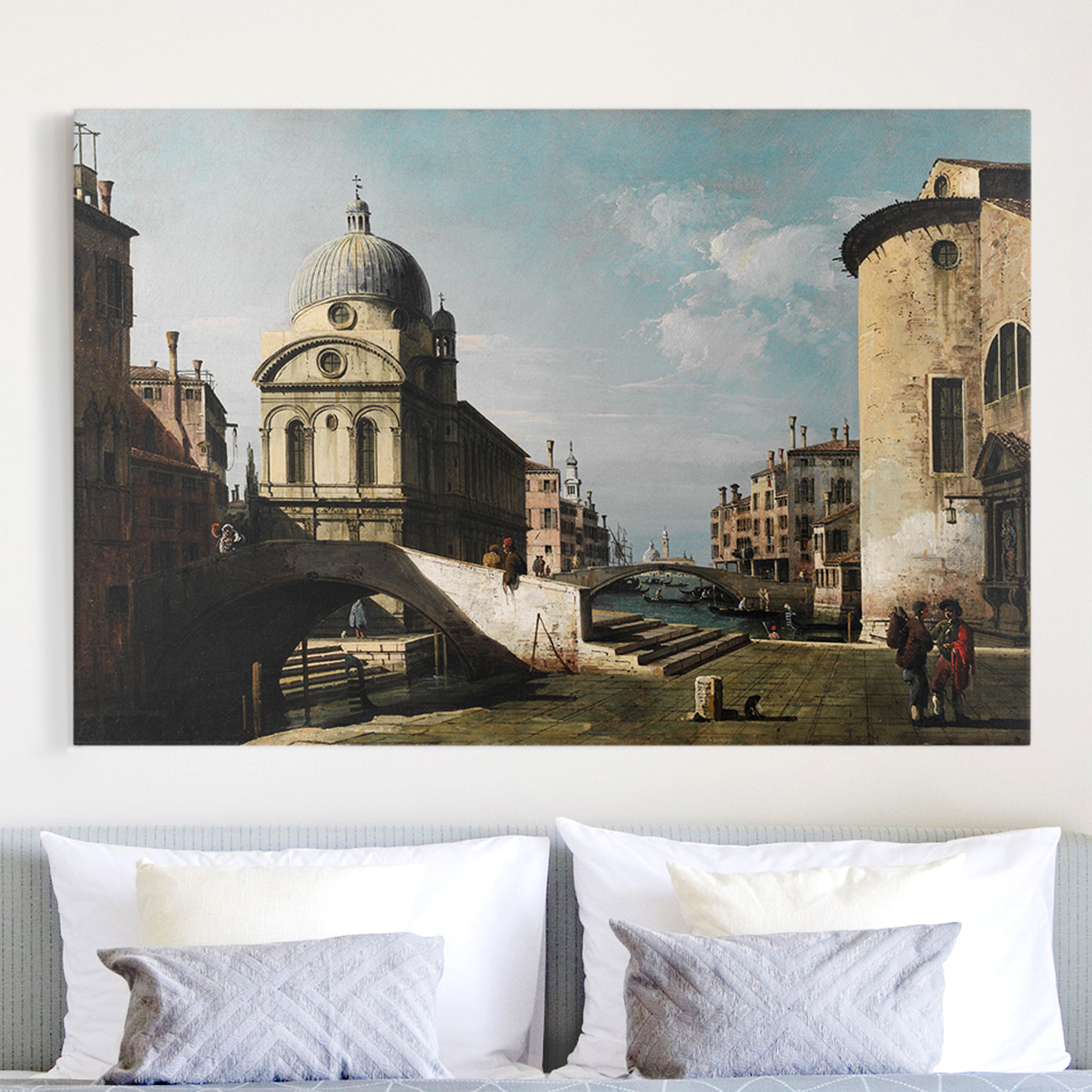 Leinwandbild - Querformat Bernardo Bellotto - Venezianisches Capriccio