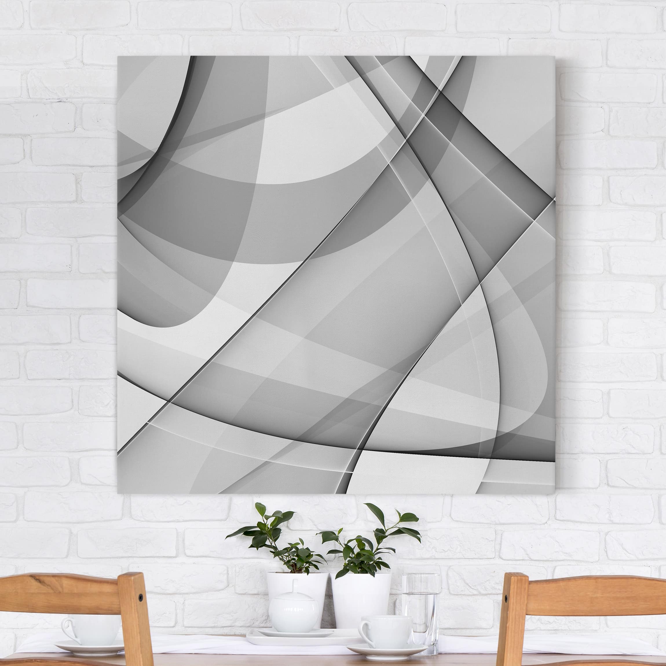 Leinwandbild - Quadrat Changes