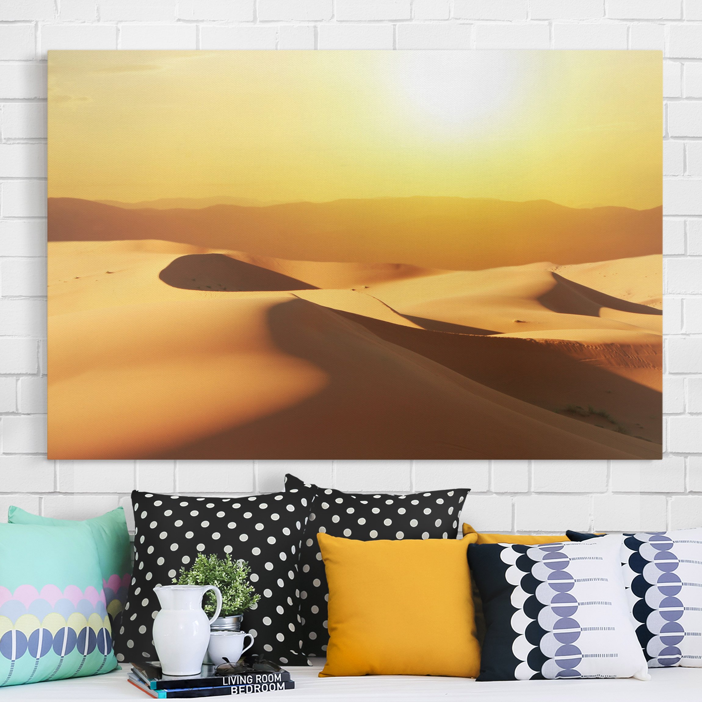 Leinwandbild - Querformat Die Wüste Saudi Arabiens