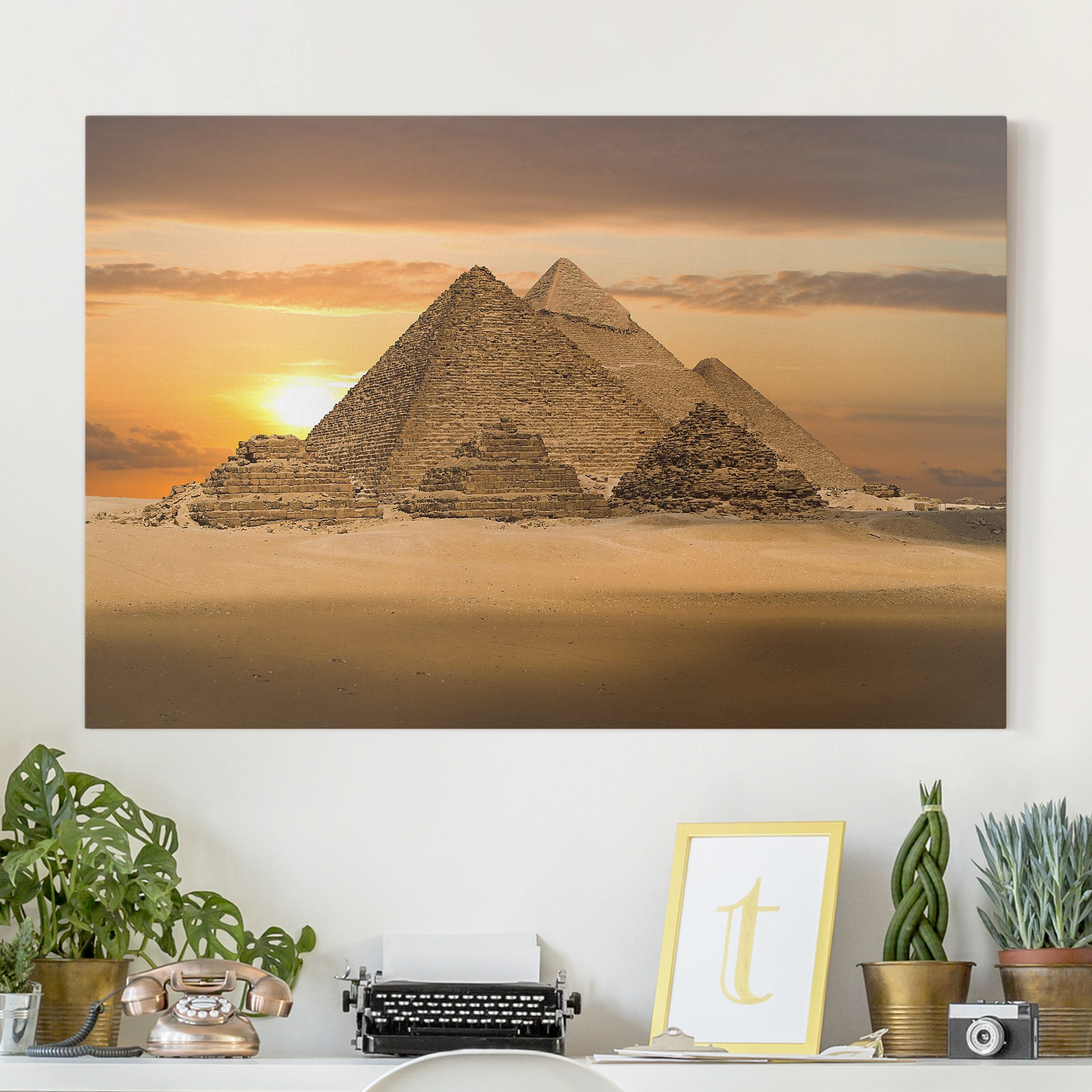 Leinwandbild - Querformat Dream of Egypt