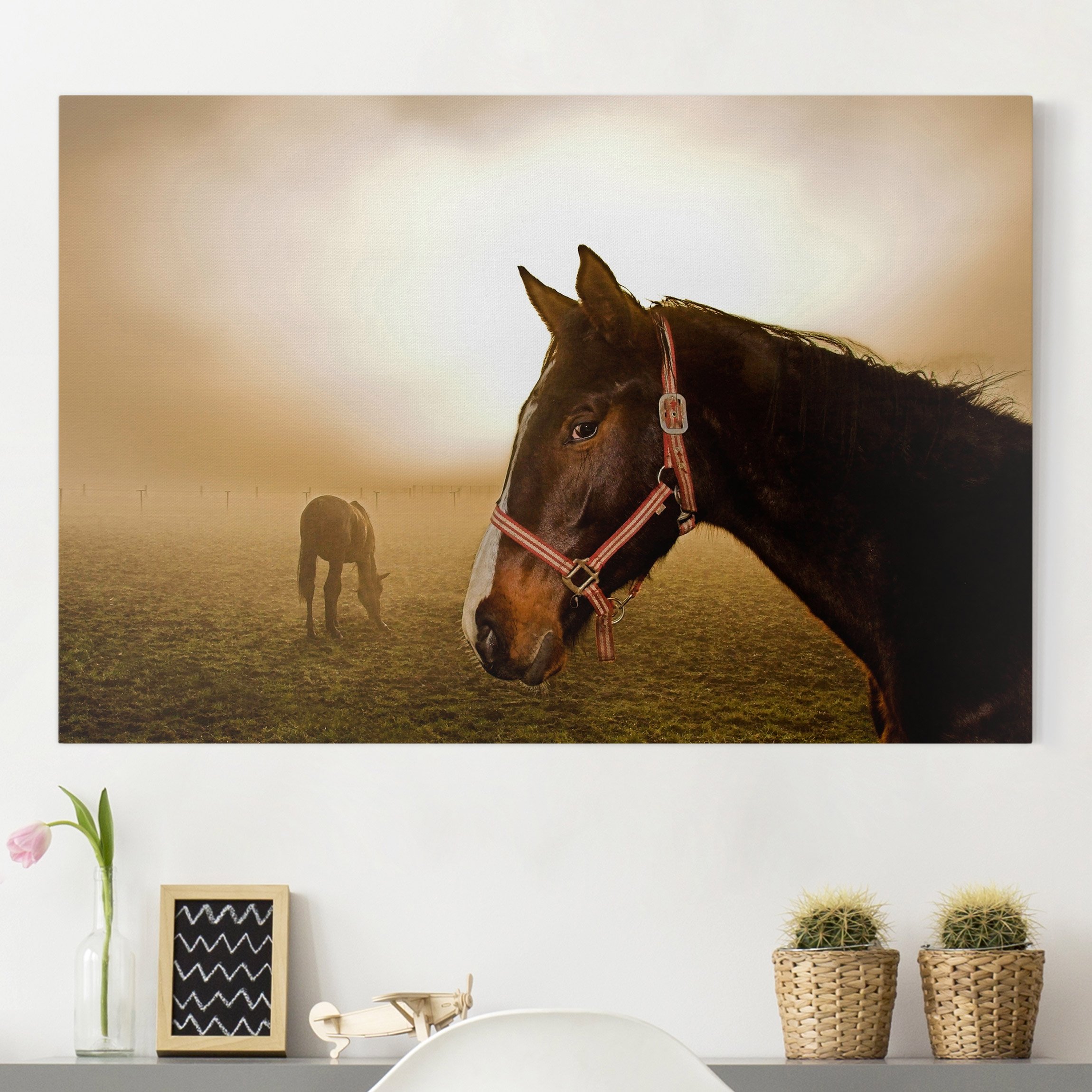 Leinwandbild Pferd Early Horse