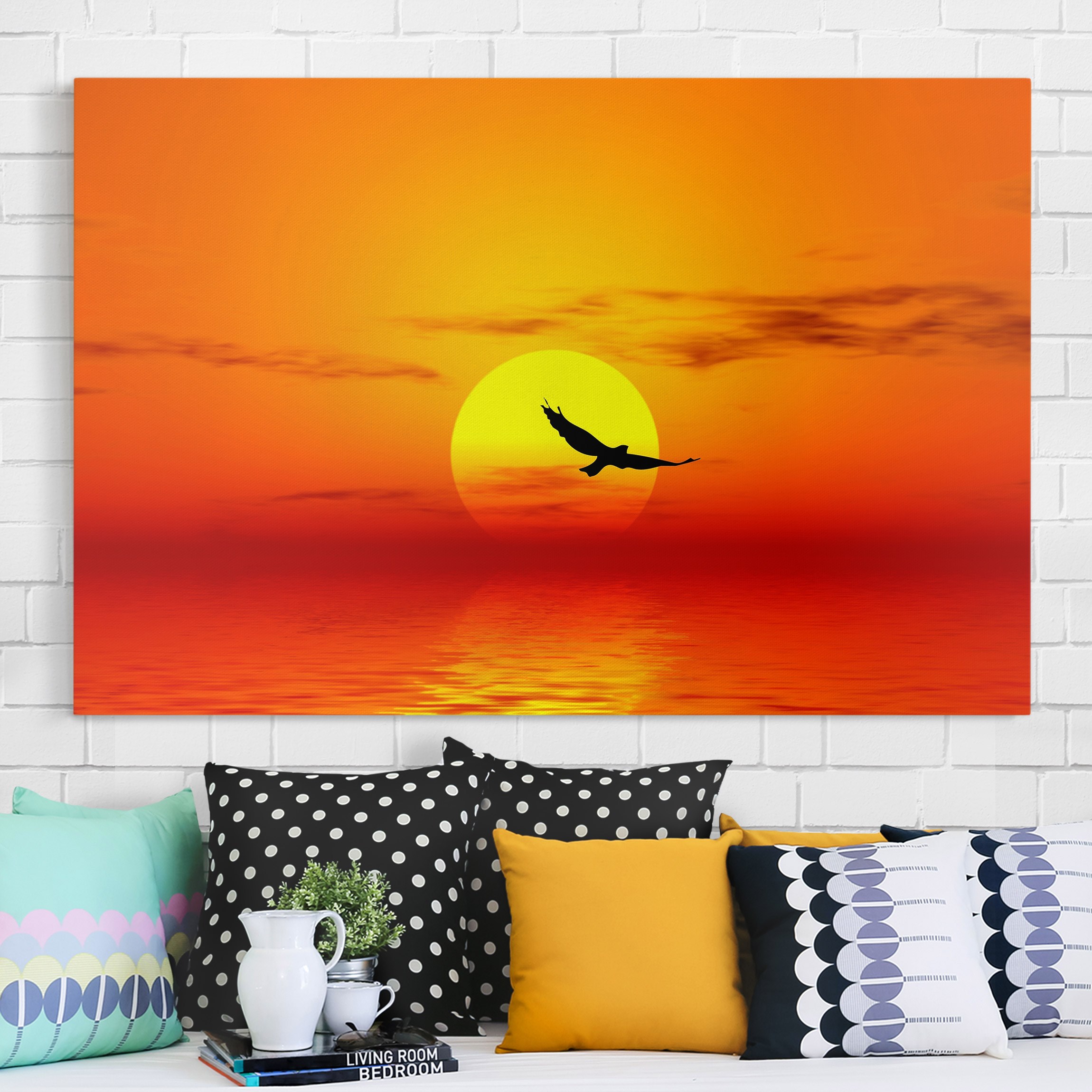 Leinwandbild - Querformat Fabulous Sunset