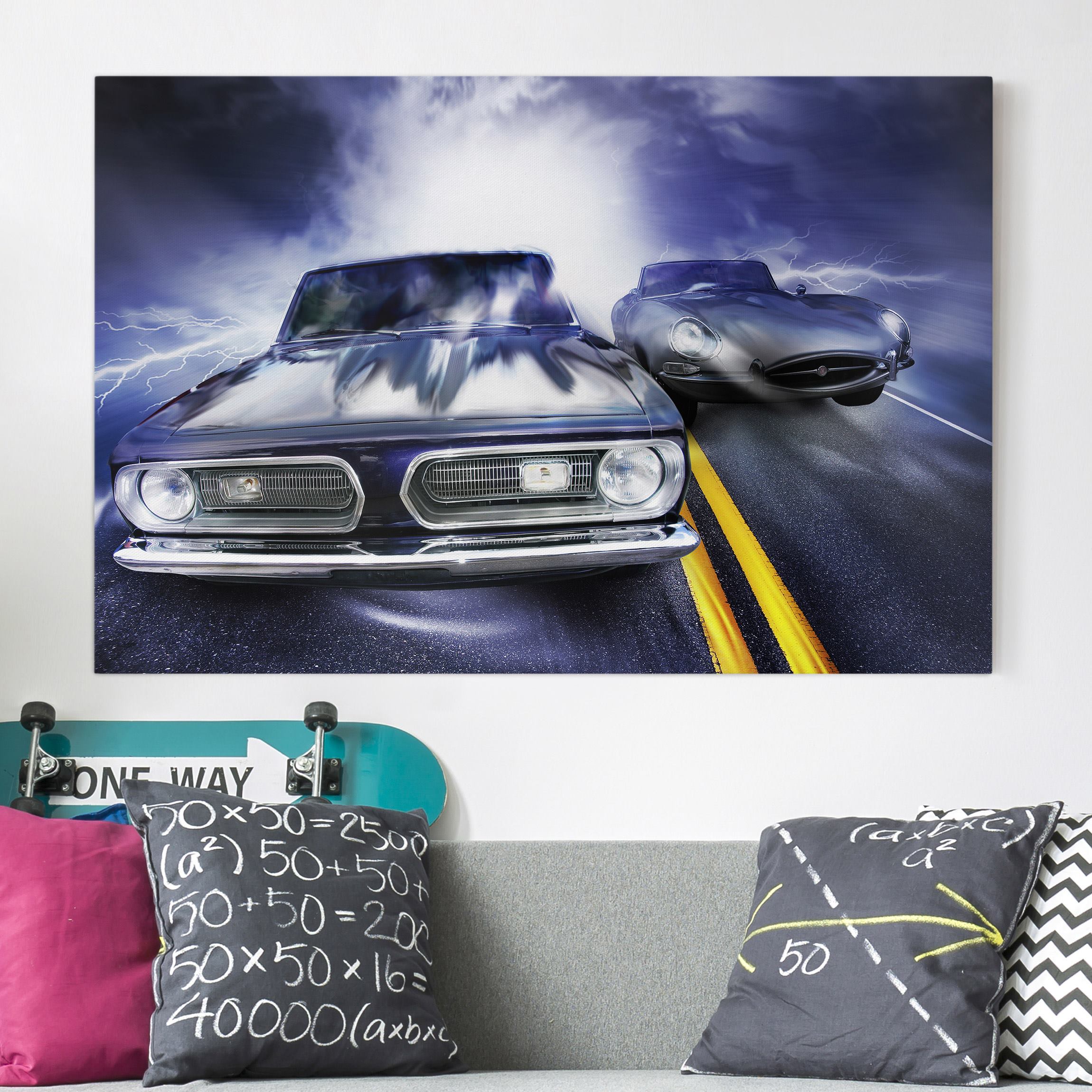 Leinwandbild - Querformat Fast & Furious