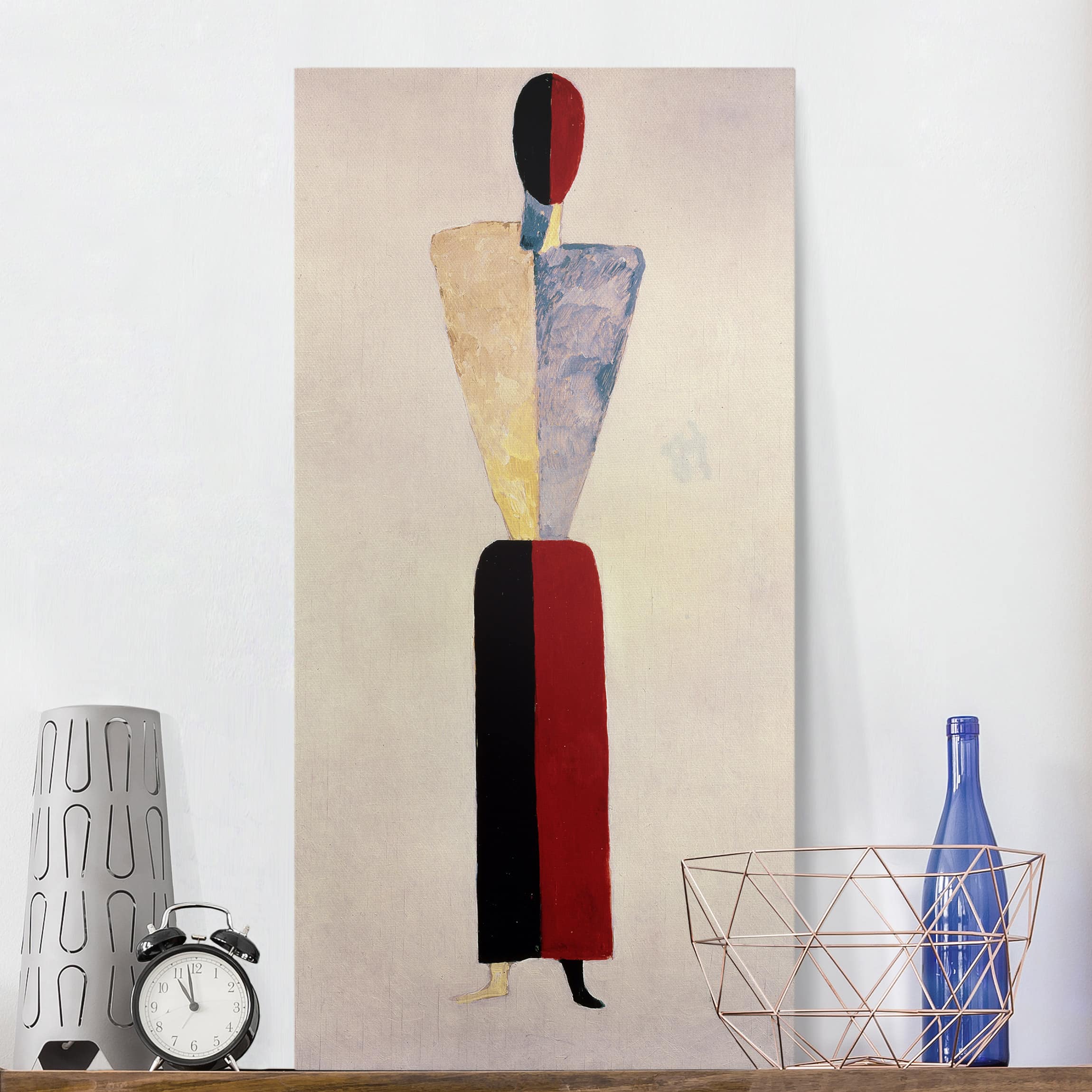 Leinwandbild Kunstdruck Kasimir Malewitsch - Das Mädchen
