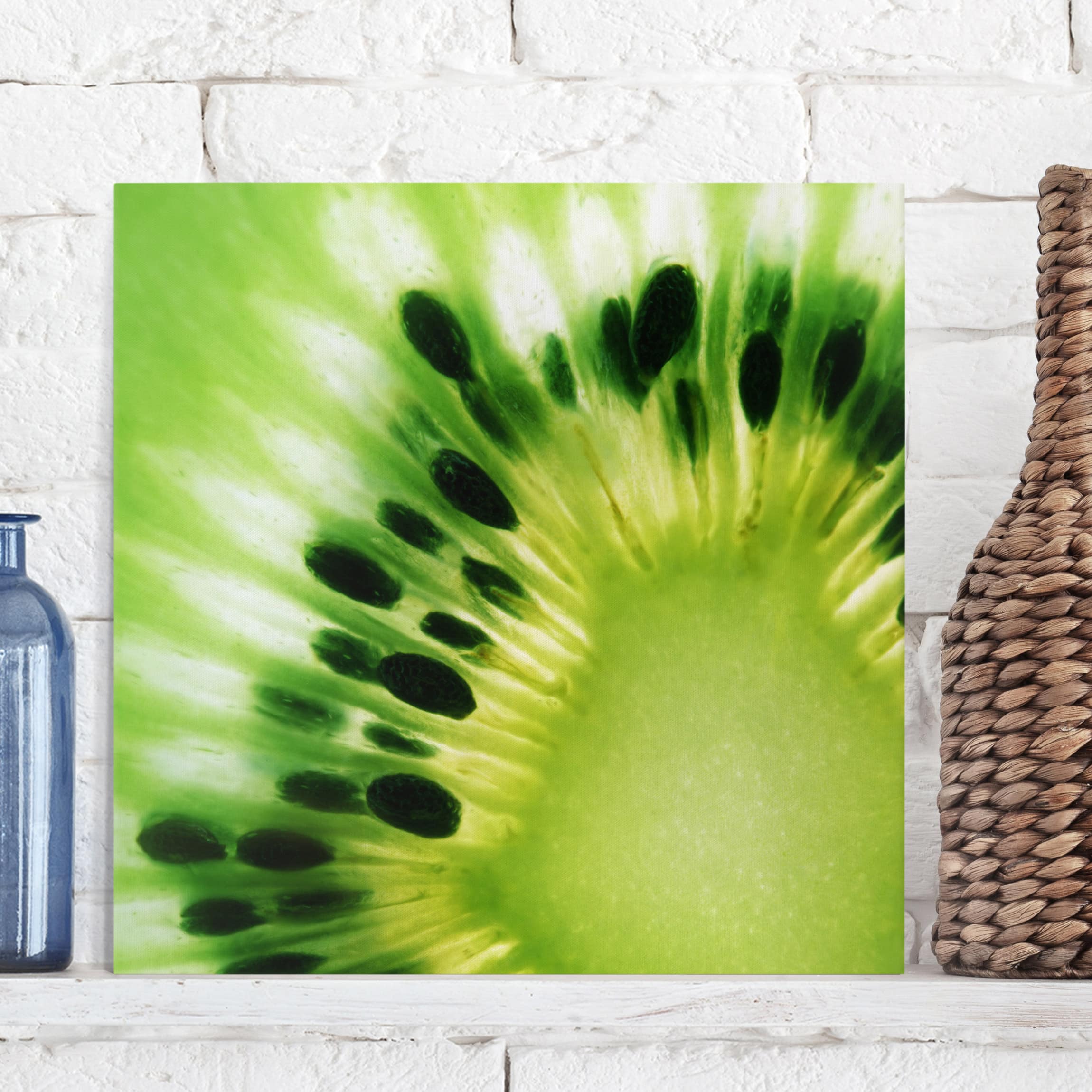 Leinwandbild Küche Shining Kiwi