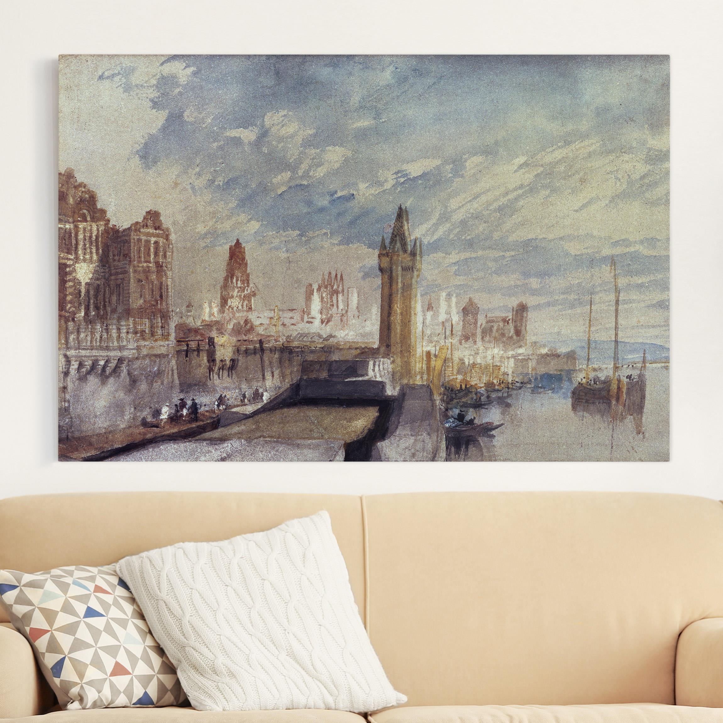 Leinwandbild - Querformat William Turner - Mainz